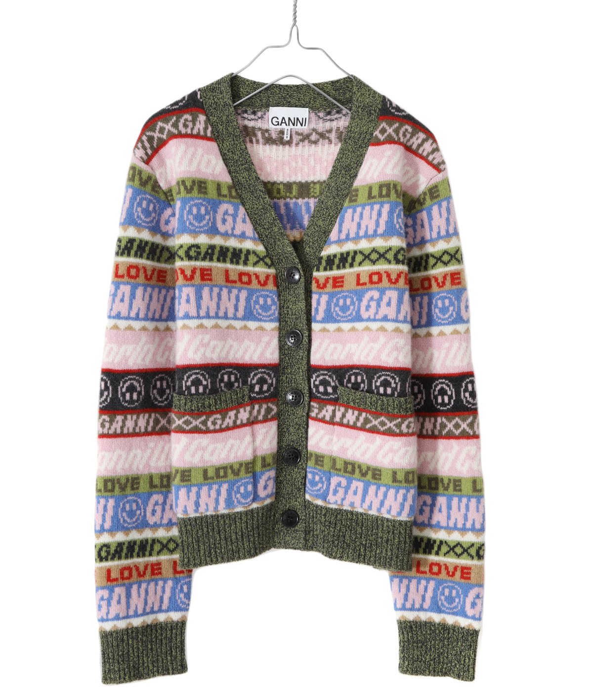 レディース】GRAPHIC CARDIGAN | GANNI(ガニー) / トップス