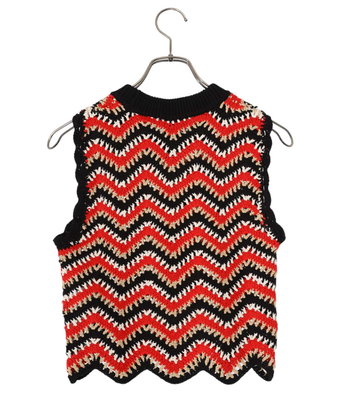 レディース】Cotton Crochet Vest | GANNI(ガニー) / トップス