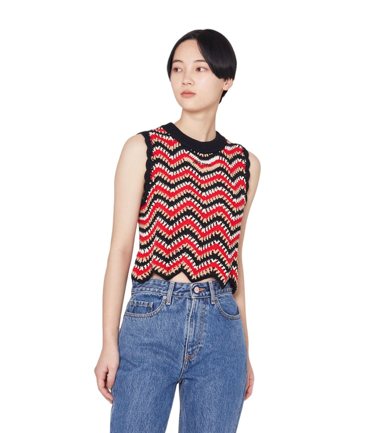 レディース】Cotton Crochet Vest | GANNI(ガニー) / トップス レディース】Cotton Crochet Vest | GANNI(ガニー) / トップス