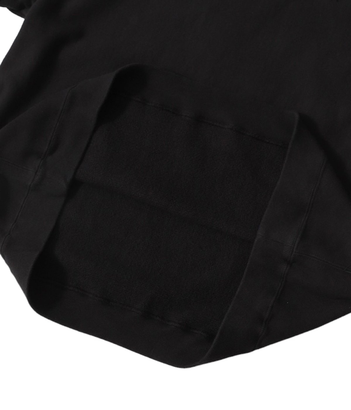 GARMENT DYED URAKE OVERSIZED SWEATSHIRT | ATON(エイトン