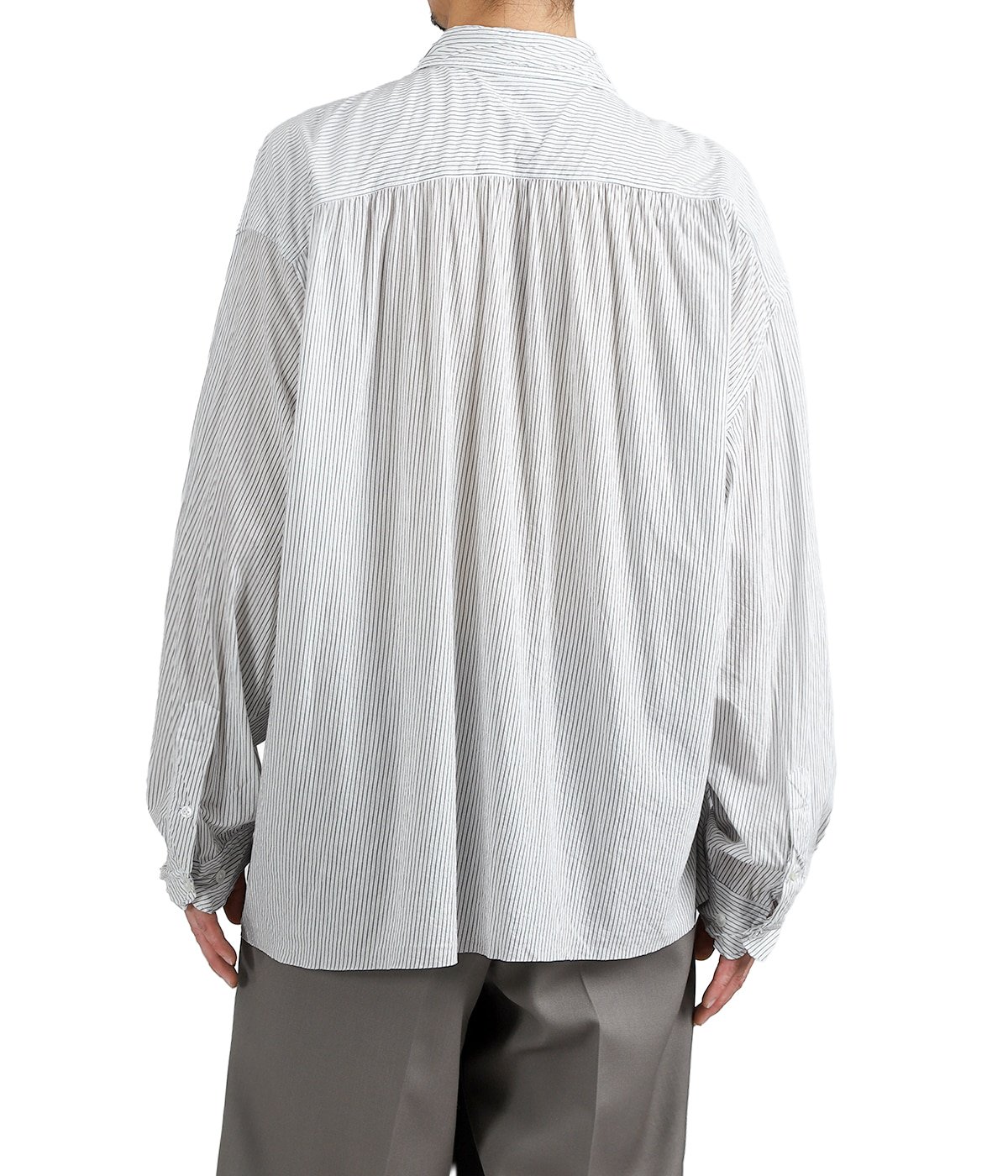 46G Stripe Artisan Shirt | KANEMASA PHIL.(カネマサフィル