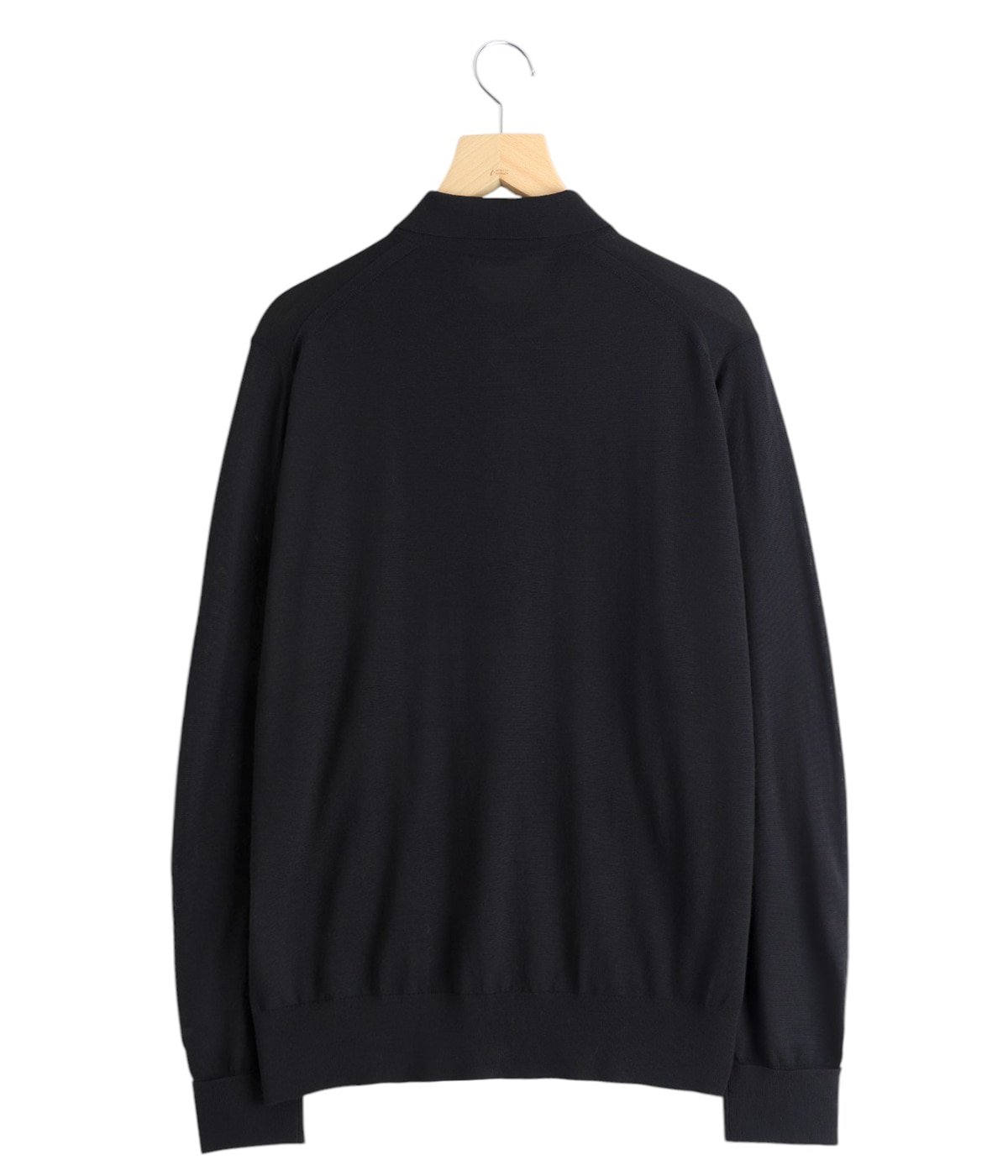 Craig Knit Polo Black | HEUGN(ユーゲン) / トップス ポロシャツ