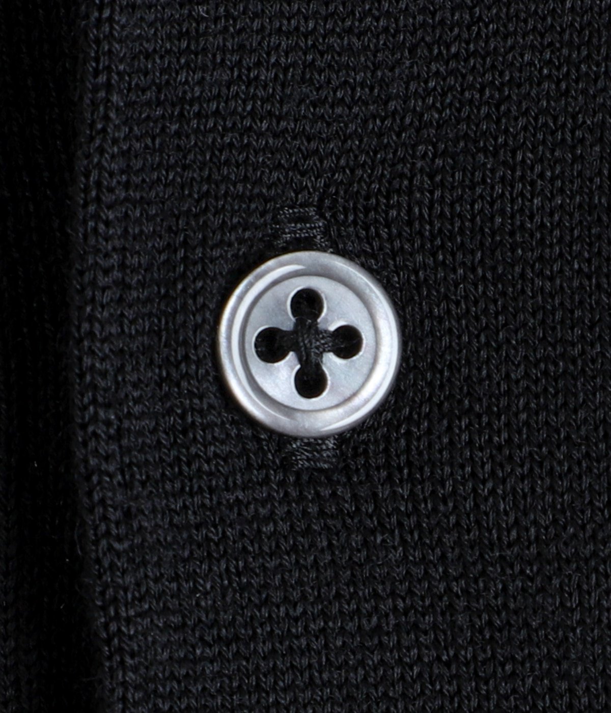 Craig Knit Polo Black | HEUGN(ユーゲン) / トップス ポロシャツ 