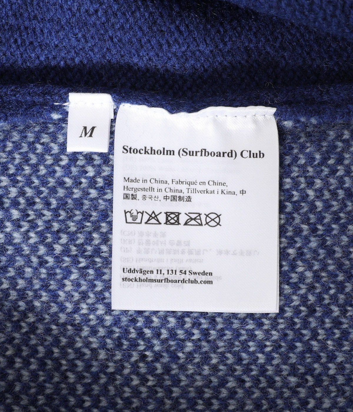 STOCKHOLM SURFBOARD CLUB KNIT VEST Lサイズ | ochge.org