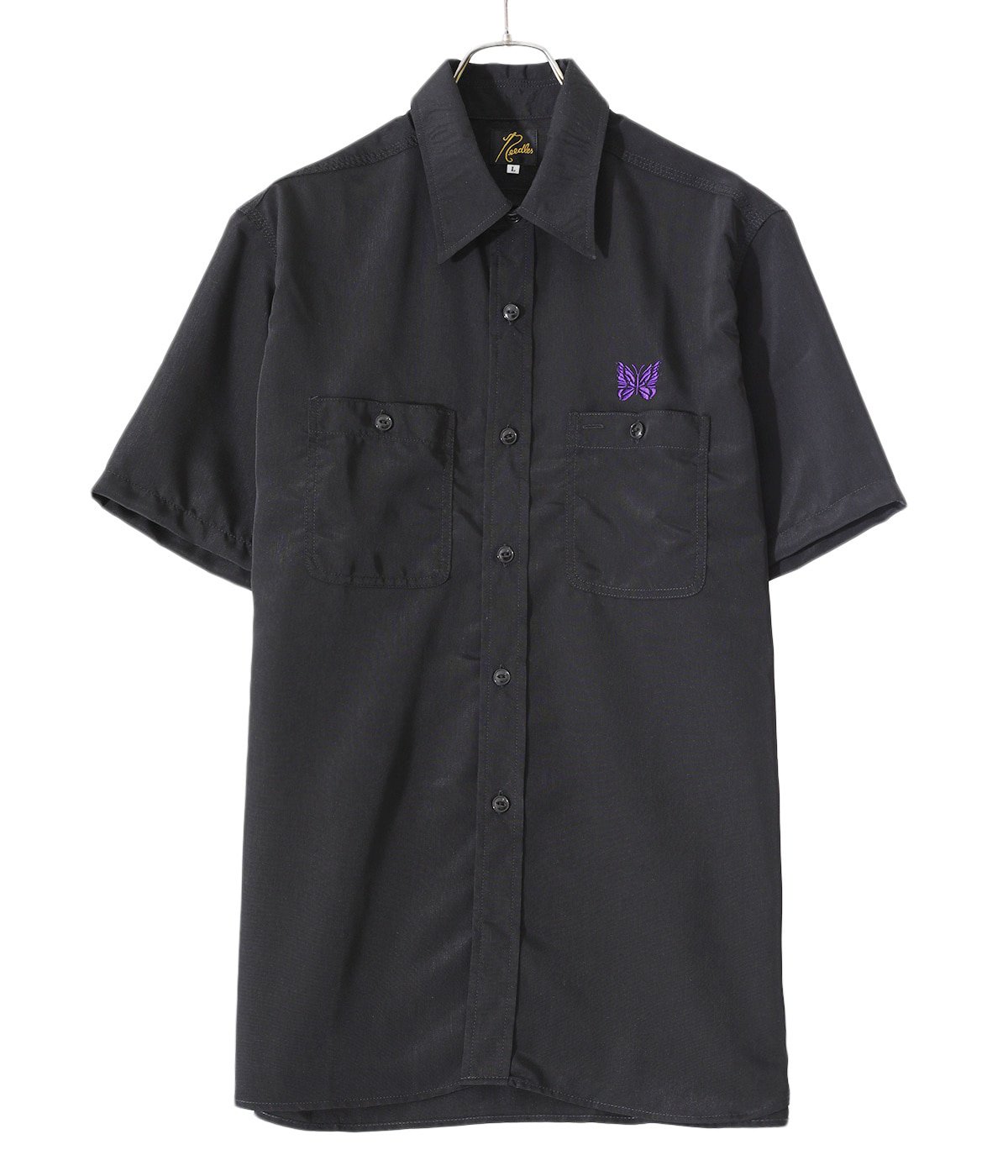 NEEDLES(ニードルズ) S/S Work Shirt - Poly Cloth / トップス 半袖シャツ (メンズ)の通販 -  ARKnets(アークネッツ) 公式通販 【正規取扱店】