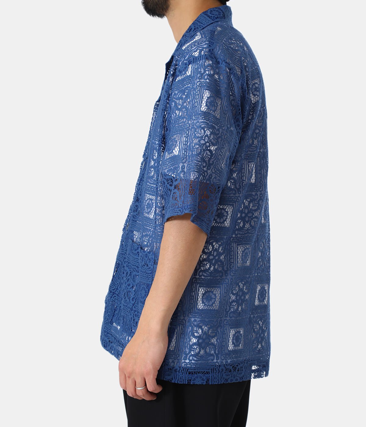 Needles KP182 Cabana Shirt カバナシャツ レースシャツ