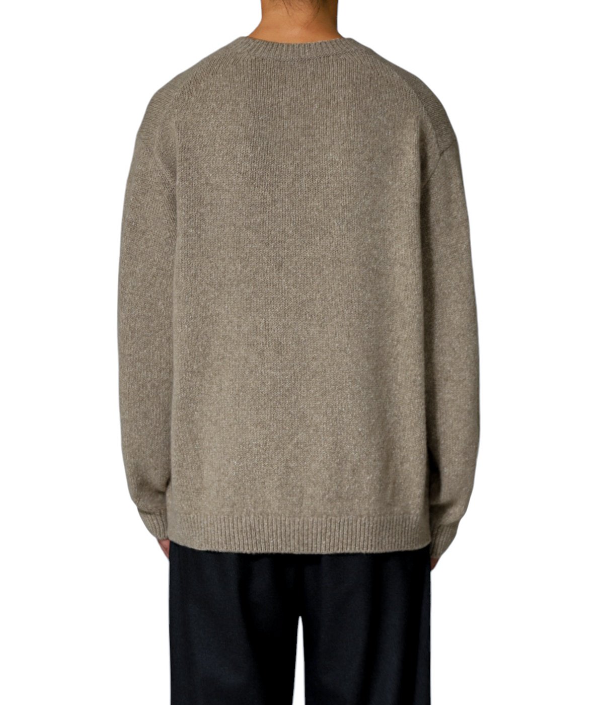 【希少カシミヤ100%】ATON STONE CASHMERE ニットセーター 楽天市場】[P10倍]ATON : SPUN CASHMERE CREWNECK SWEATER