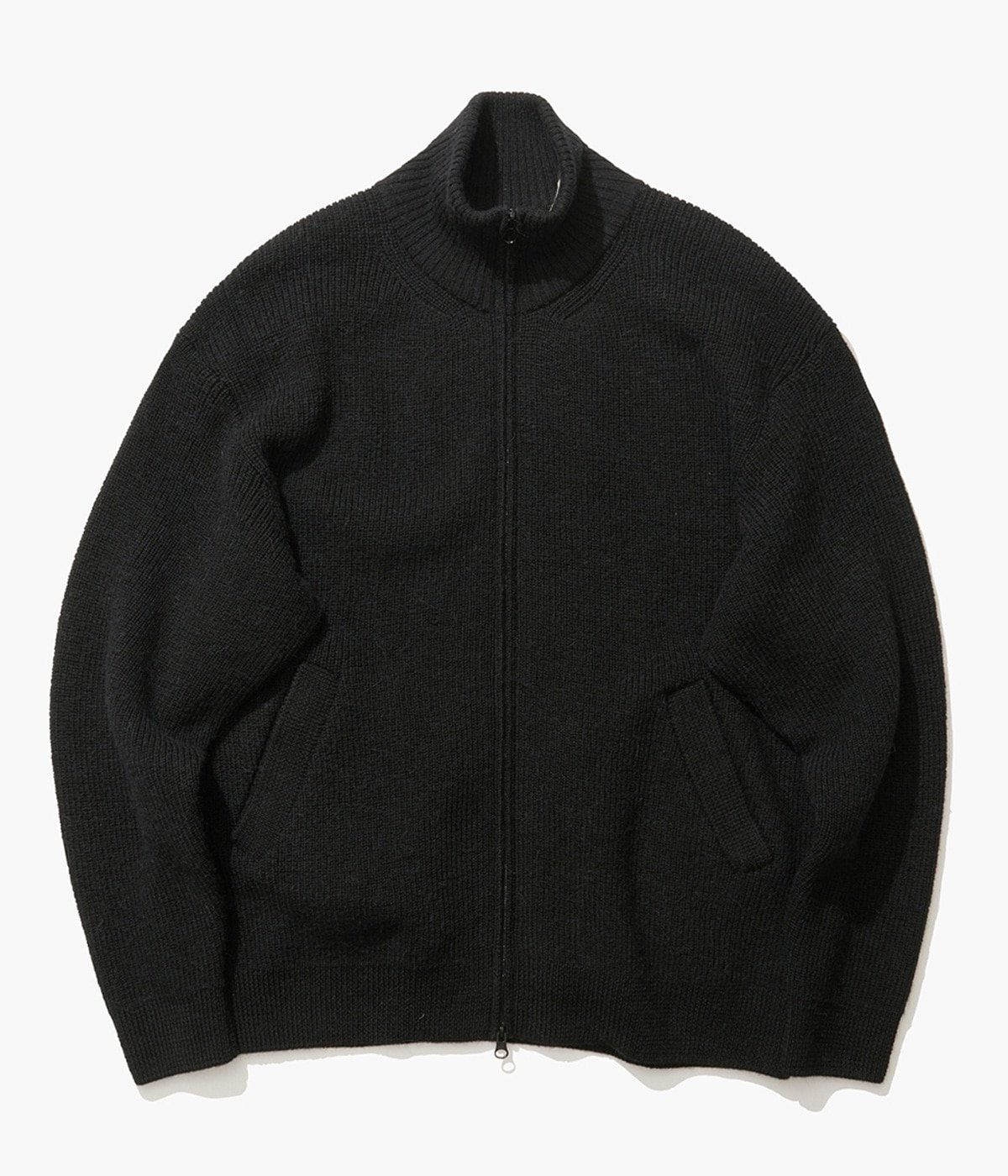 予約】HIGHLAND WOOL ALPACA DRIVERS KNIT | ATON(エイトン ...