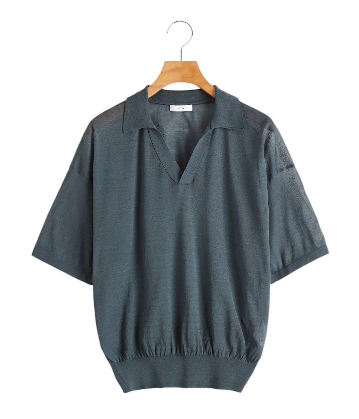 ATON(エイトン)｜【MEN】12/- AIR SPINNING オーバーサイズ
