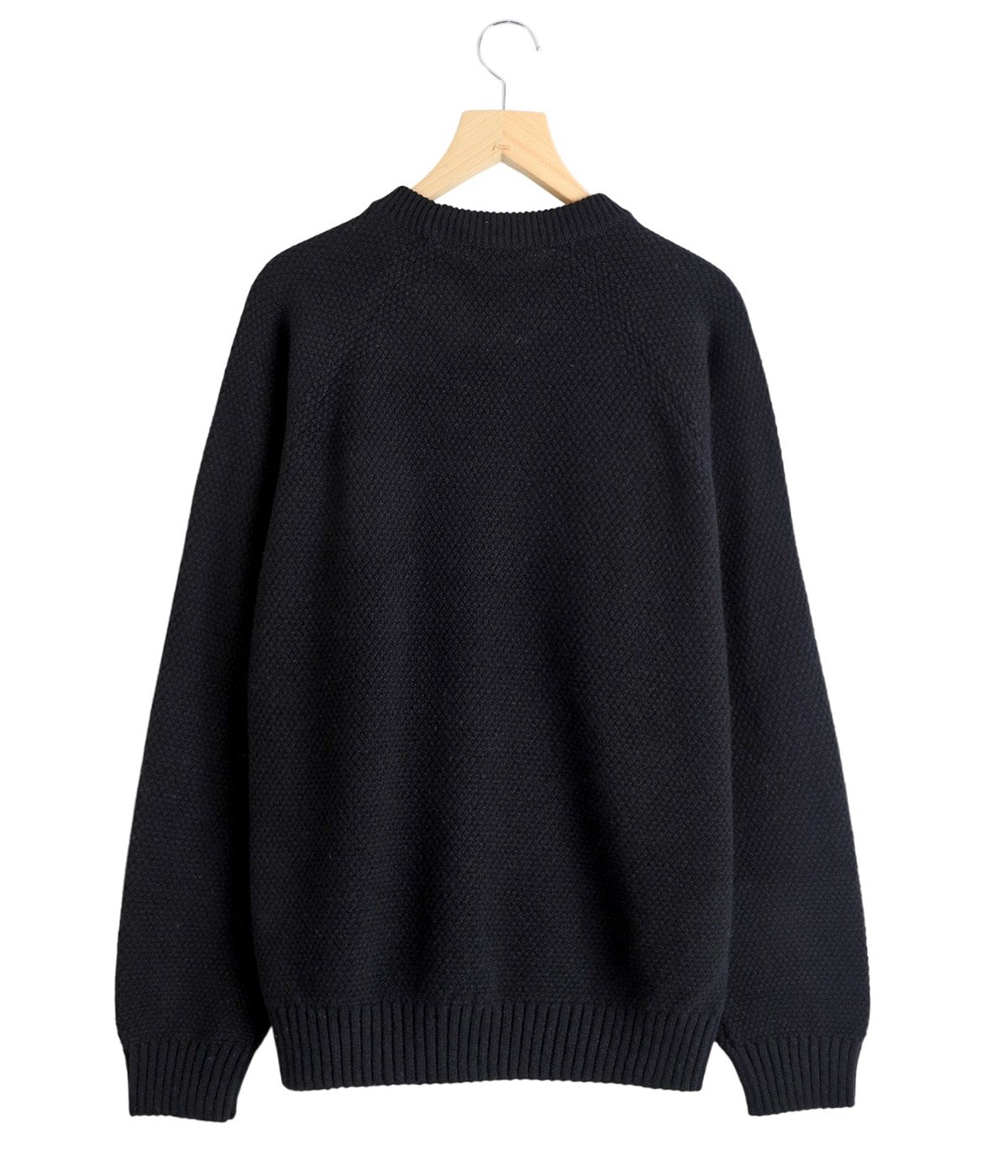 WAAC ダイヤモンドパターン セーター　新品未使用　サイズ1 LAMBS WOOL CREWNECK SWEATER | ATON(エイトン) / トップス ニット