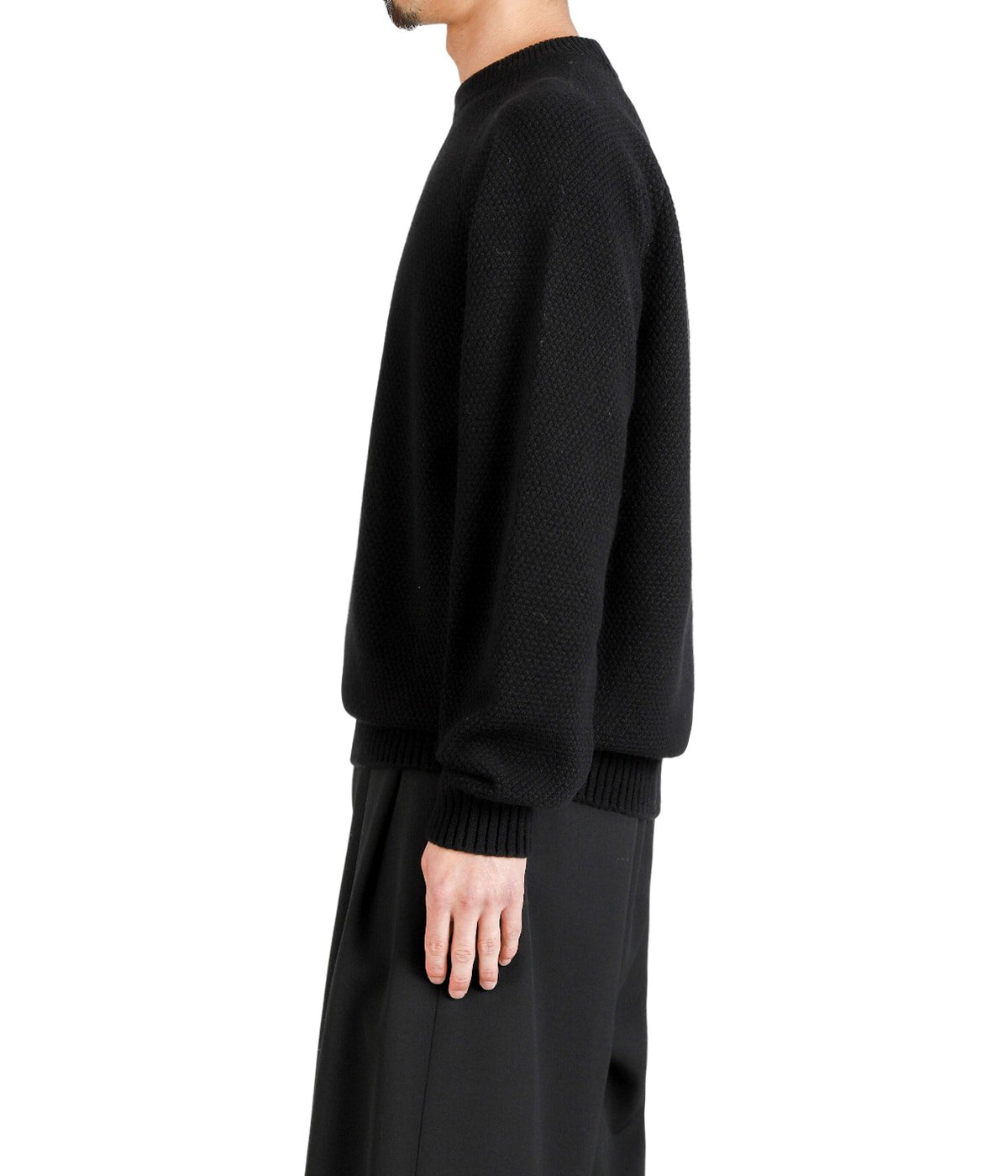 LAMBS WOOL CREWNECK SWEATER | ATON(エイトン) / トップス ニット LAMBS WOOL CREWNECK SWEATER | ATON(エイトン) / トップス ニット