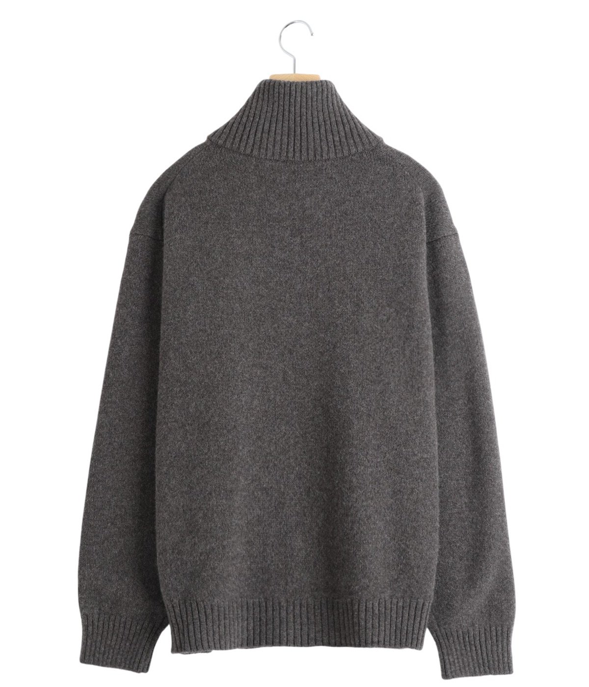ア*キ様 『美品』ATON エイトン　ラムウール ハイネックニットセーター　　2 LAMBS WOOL HALF ZIP SWEATER | ATON(エイトン) / トップス ニット