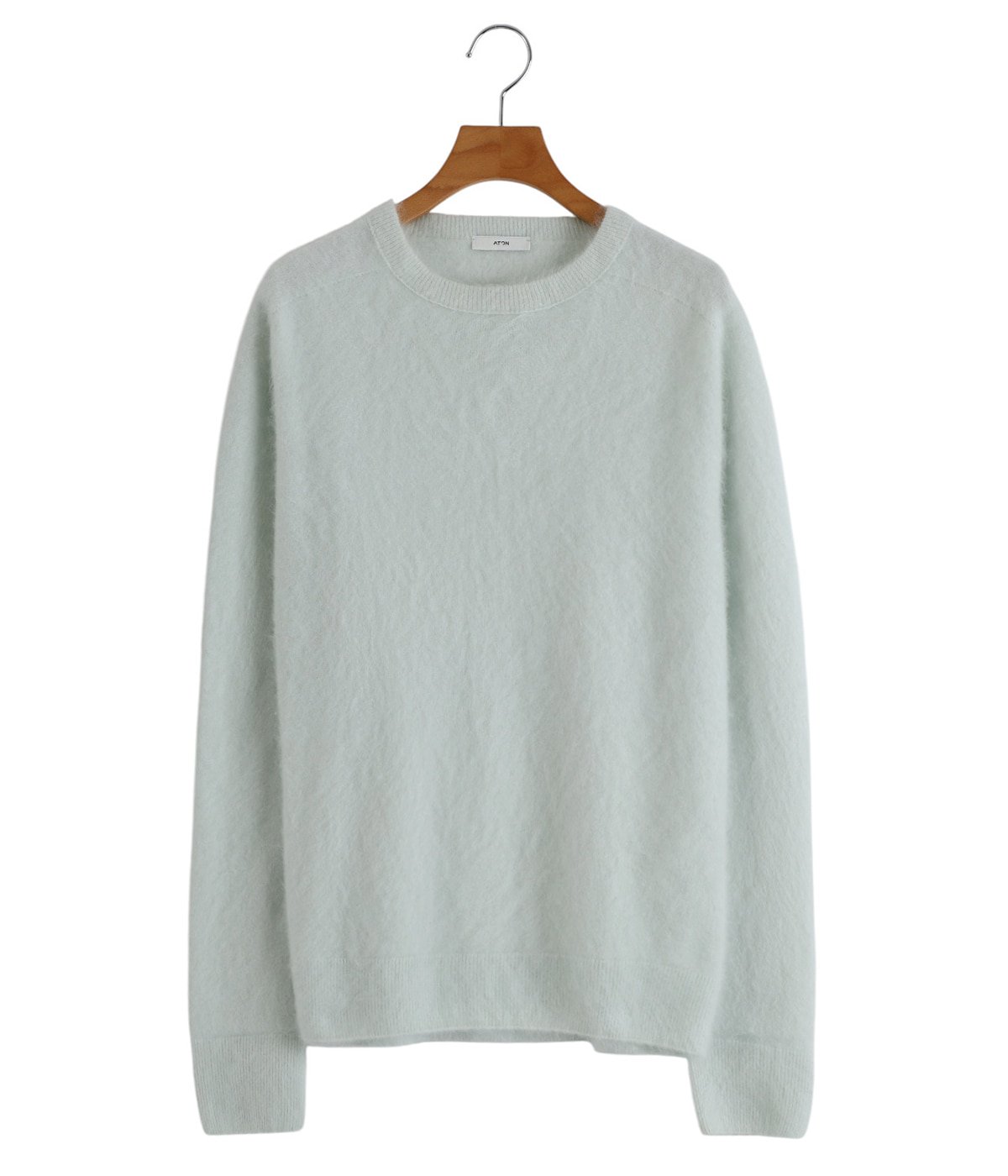 レディース】ROYAL CASHMERE FUR CREWNECK SWEATER | ATON(エイトン