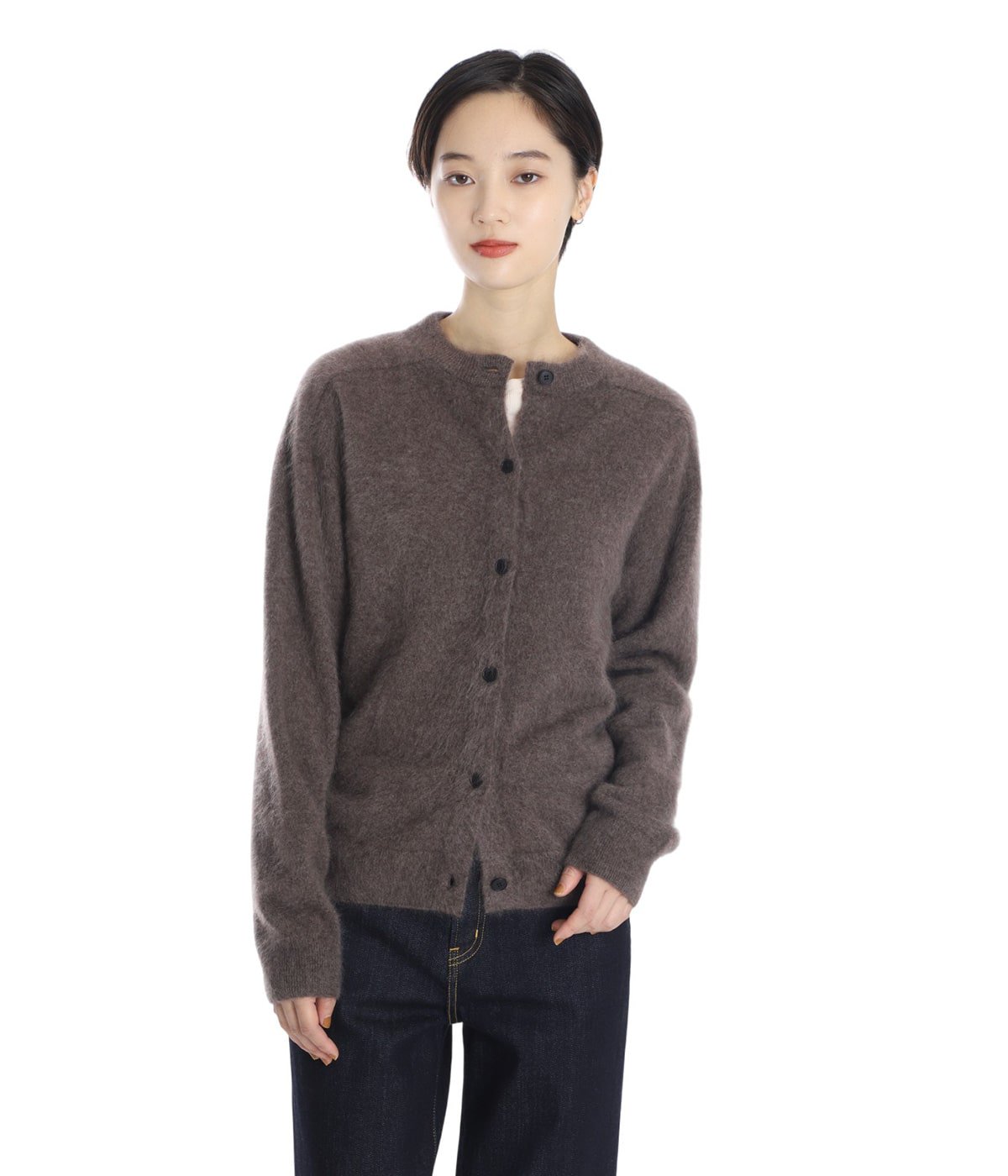 【ATON】FUR CASHMERE ファーカシミヤ カーディガン VOL.3 | FUR CASHMERE – ATON | エイトン