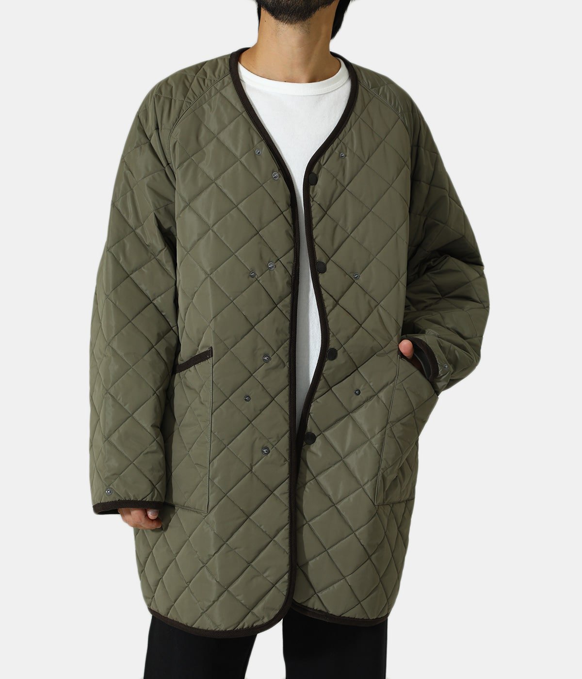 Barbour Mil.No-collar Coat-