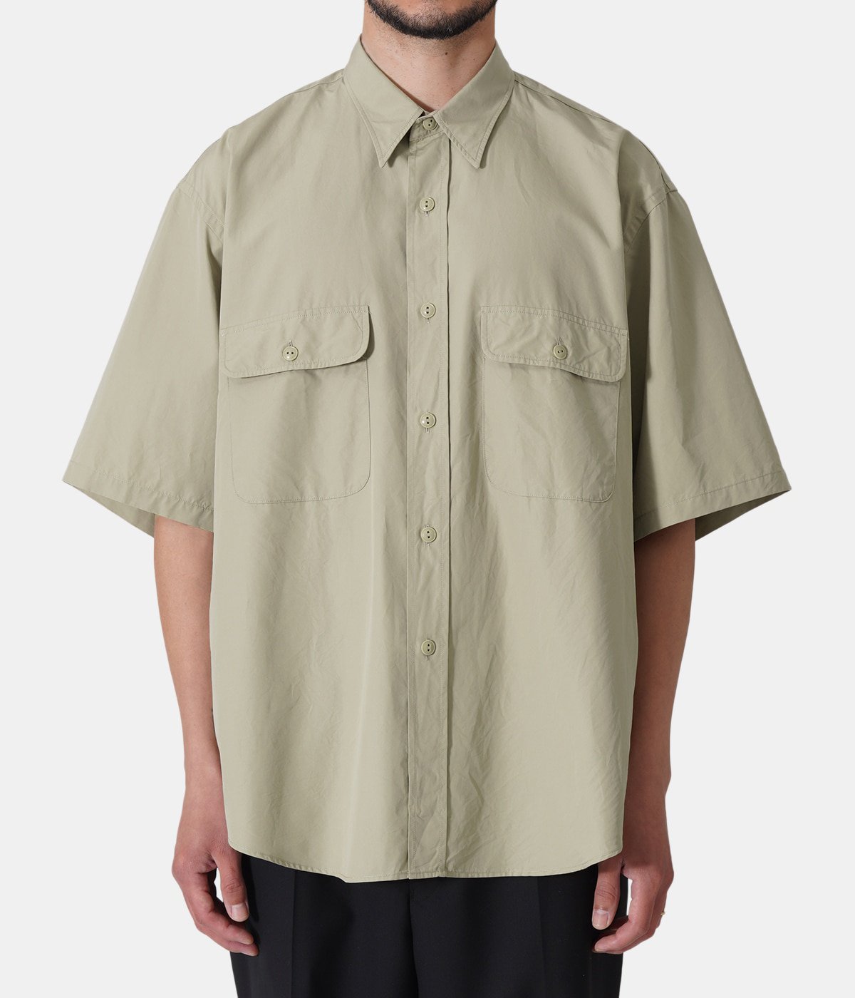 Ss Work Shirt Kaptain Sunshine キャプテンサンシャイン トップス 半袖シャツ メンズ の通販 Arknets アークネッツ 公式通販 正規取扱店