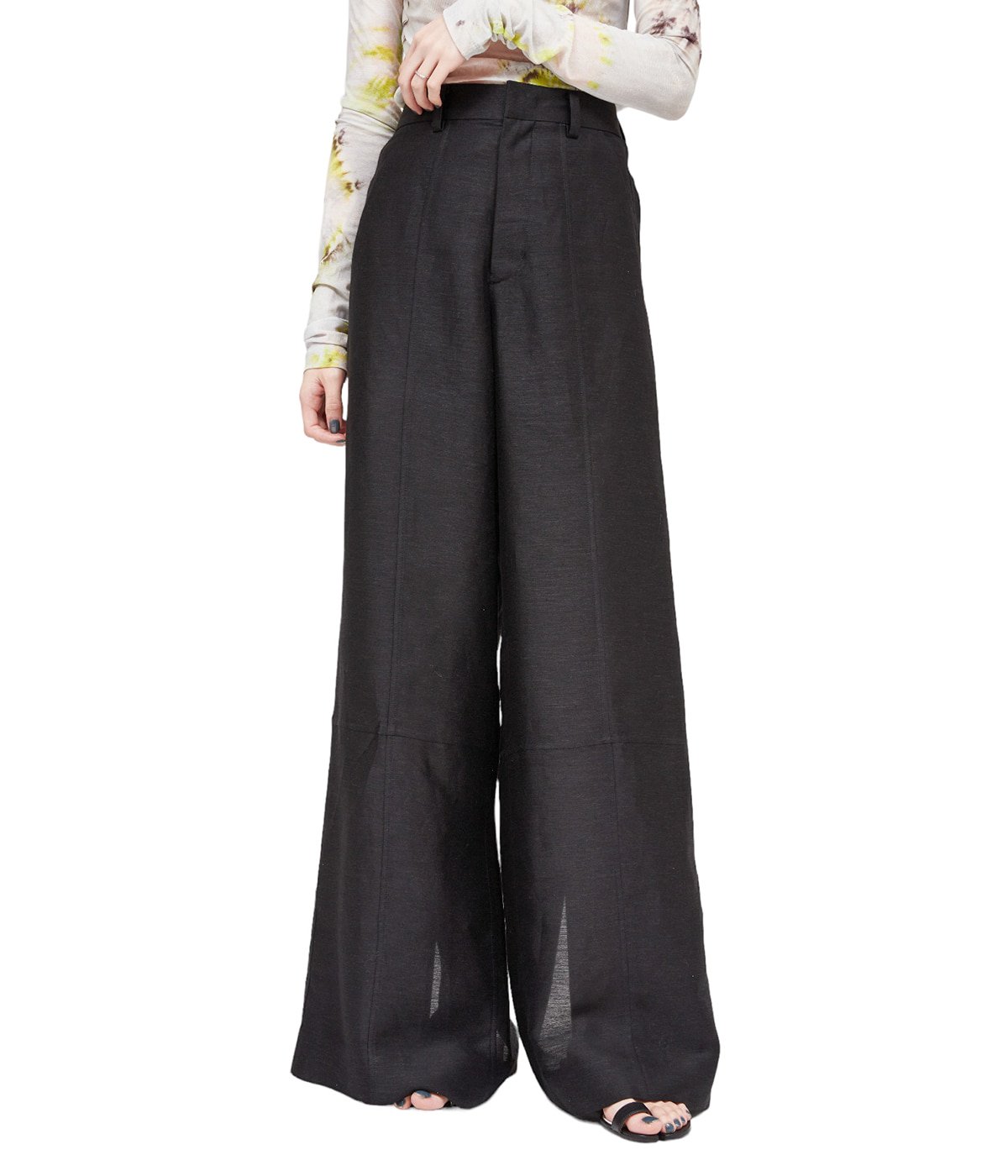 レディース】SHEER WIDE TROUSERS | KANAKO SAKAI(カナコ サカイ