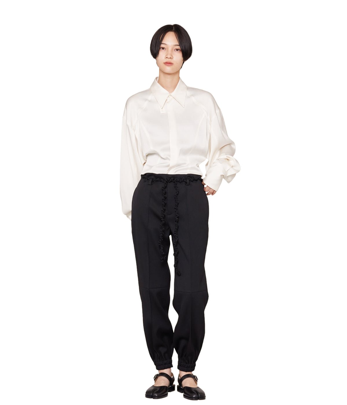 レディース】WOOL TRACK PANTS | KANAKO SAKAI(カナコ サカイ
