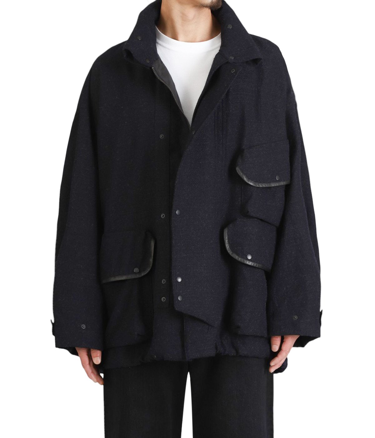 ジャケット・アウター kaptainsunshine25AWWoolSergeHunterJacket Kaptain Sunshine FW25 Wool Serge Hunter Jacket – No Man Walks Alone