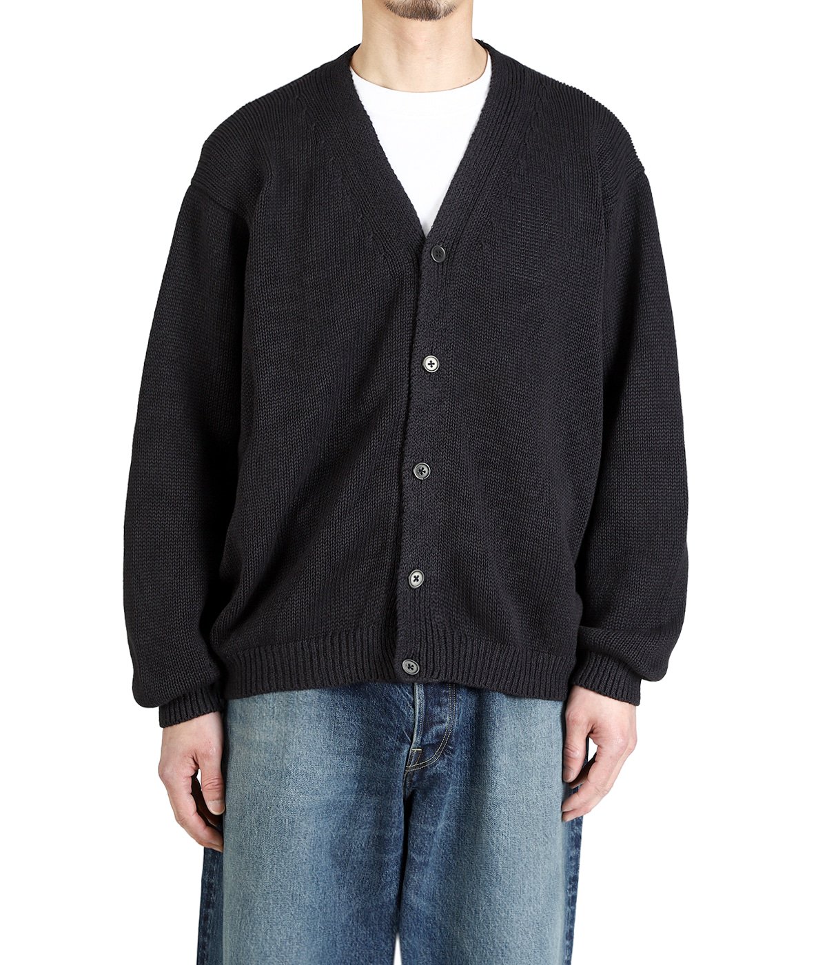 Cotton Washi Hand Frame Cardigan | KAPTAIN SUNSHINE(キャプテン