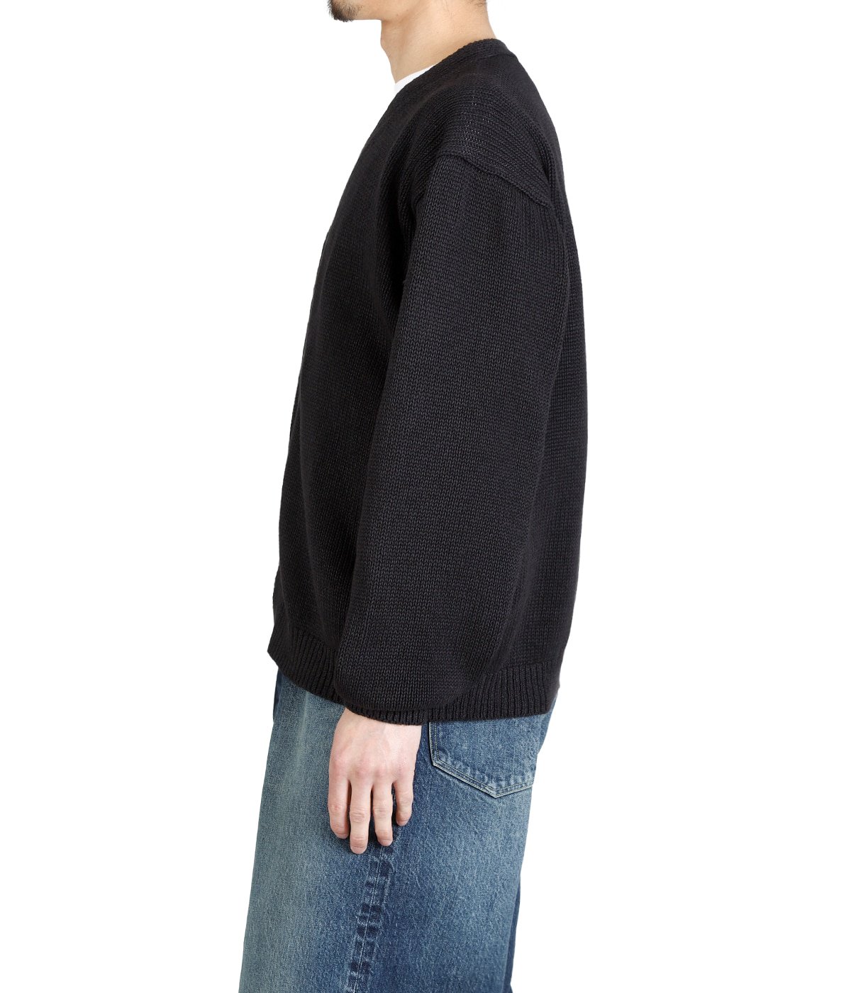 Cotton Washi Hand Frame Cardigan | KAPTAIN SUNSHINE(キャプテン 