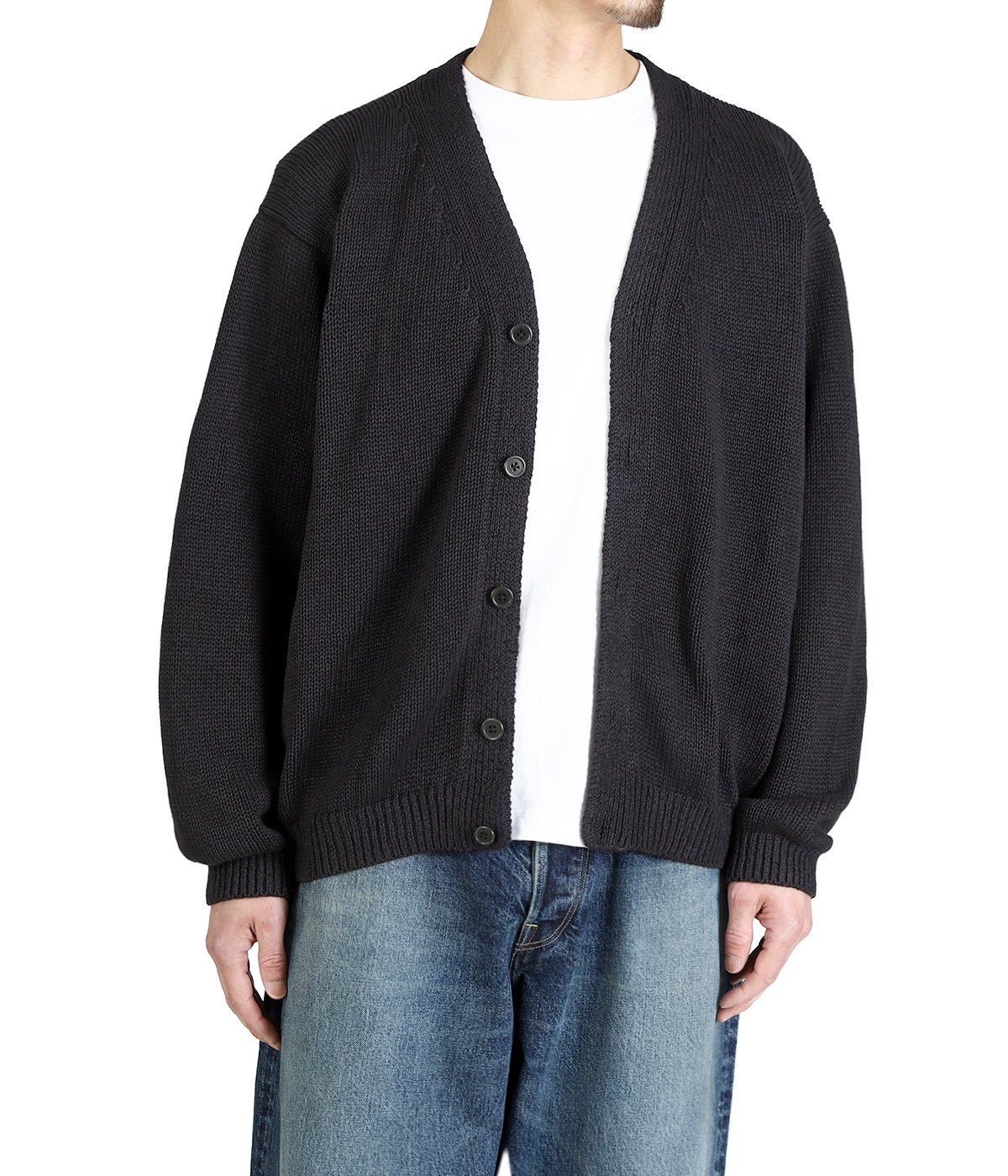 Cotton Washi Hand Frame Cardigan | KAPTAIN SUNSHINE(キャプテン