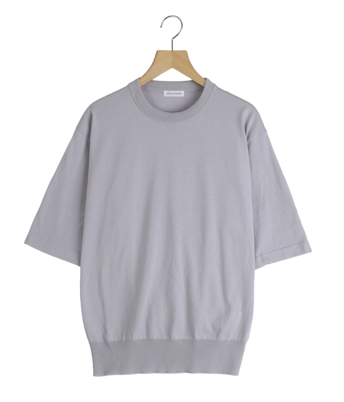 Cotton Knit High-gauge Tee | KAPTAIN SUNSHINE(キャプテン