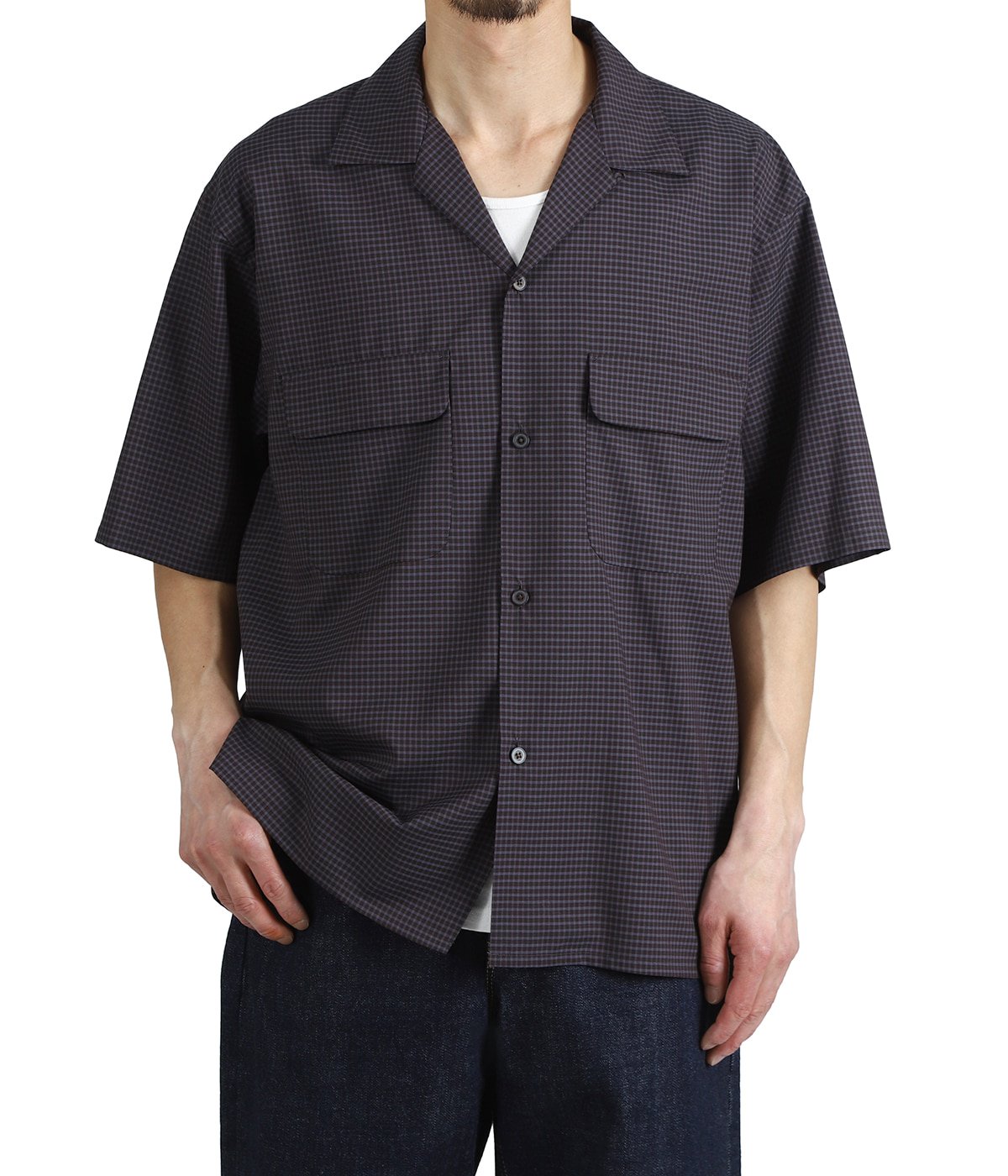 Summer Wool Open Collar SS Shirt | KAPTAIN SUNSHINE(キャプテン