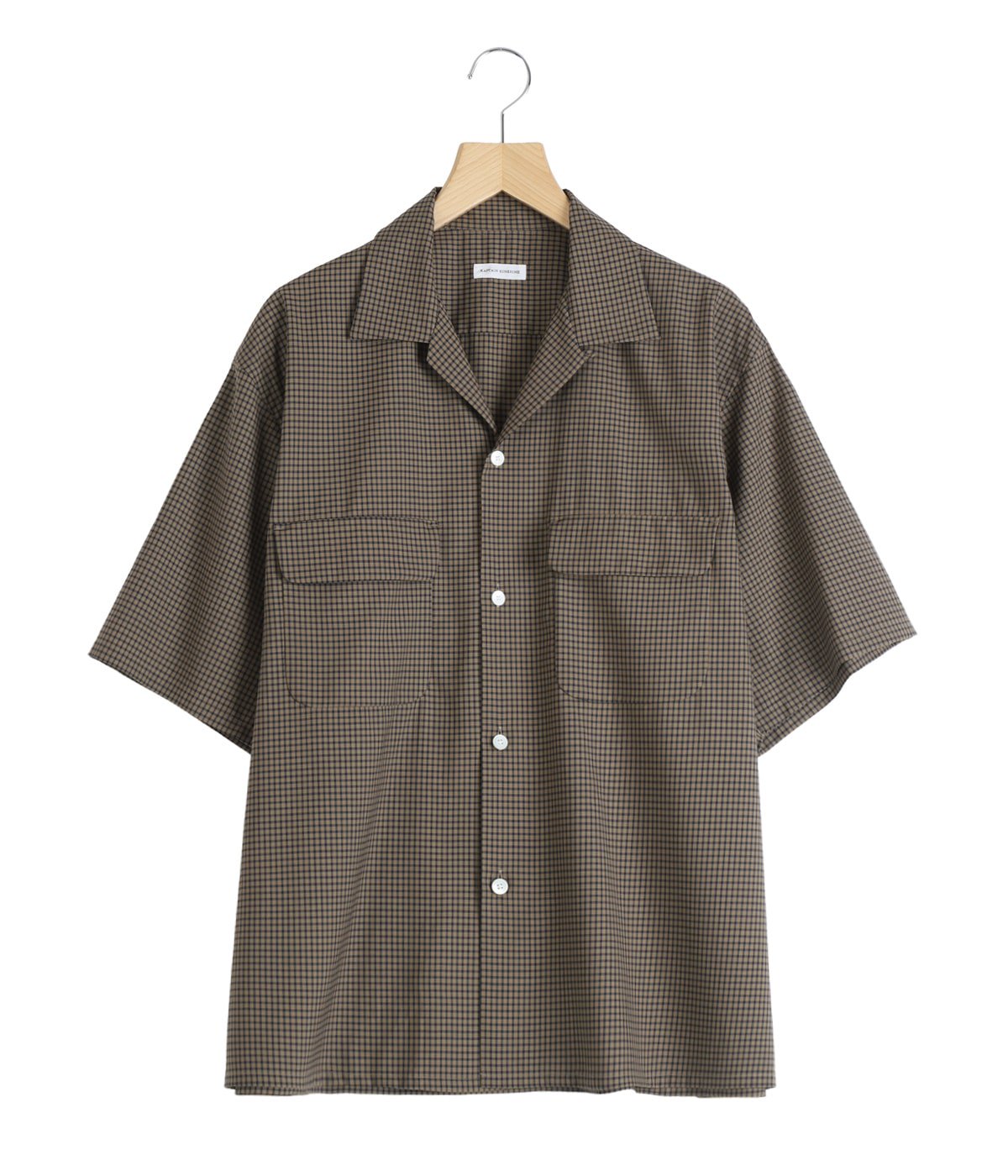 Summer Wool Open Collar SS Shirt | KAPTAIN SUNSHINE(キャプテン