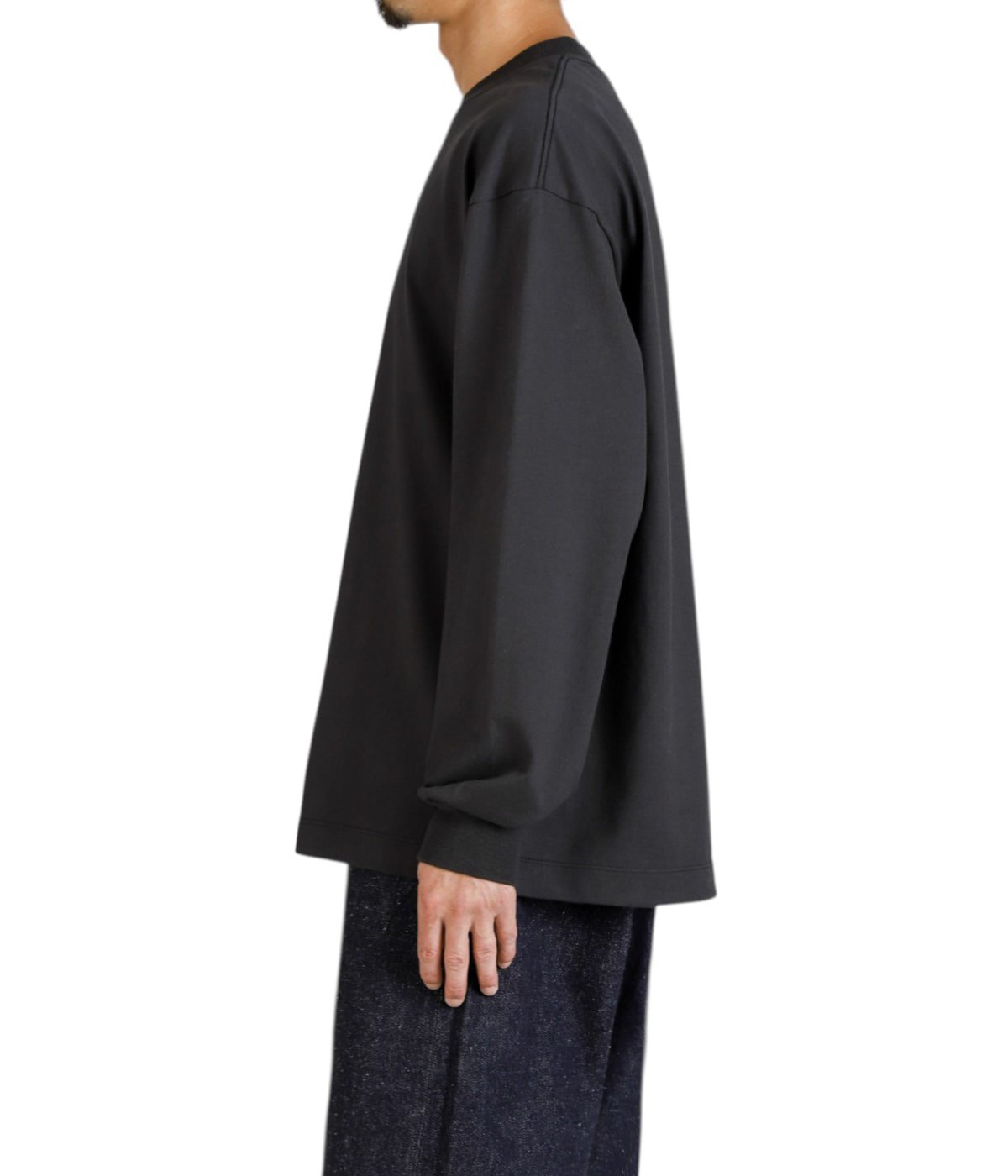未開封　KP Suvin Supima Tube L/S Tee Heavy Suvin Supima Tube L/S Tee Heavy(36(MEN) Feather Grey