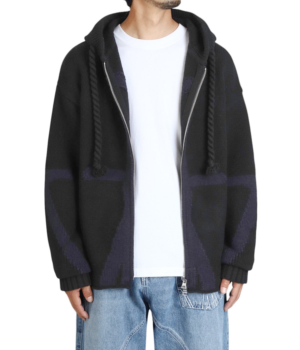ZIP UP ANCHOR HOODIE | JW ANDERSON(ジェイダブリューアンダーソン