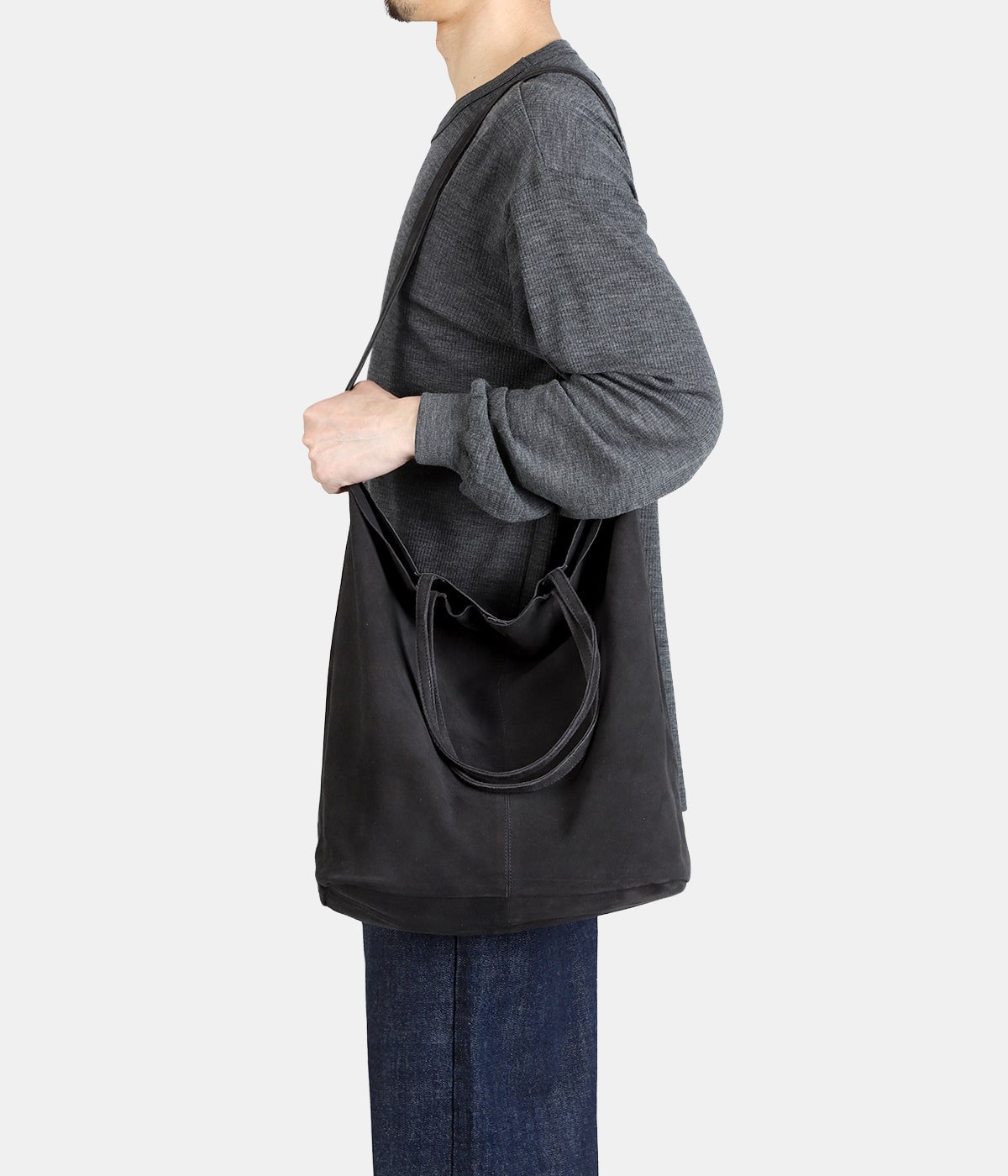 3WAY LARGE TOTE -OIL SUEDE- | Morphee(モルフェ) / バッグ トート