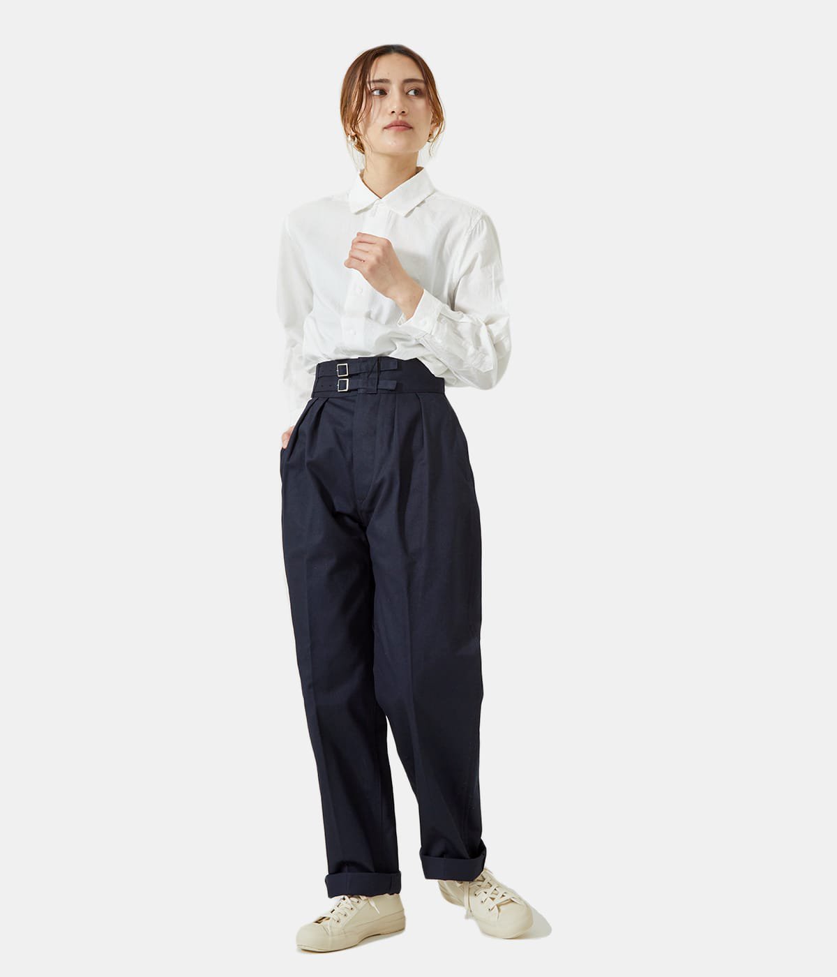 レディース】DOUBLE BELTED GURKHA TROUSERS【WOMENS】 | LENO(リノ 