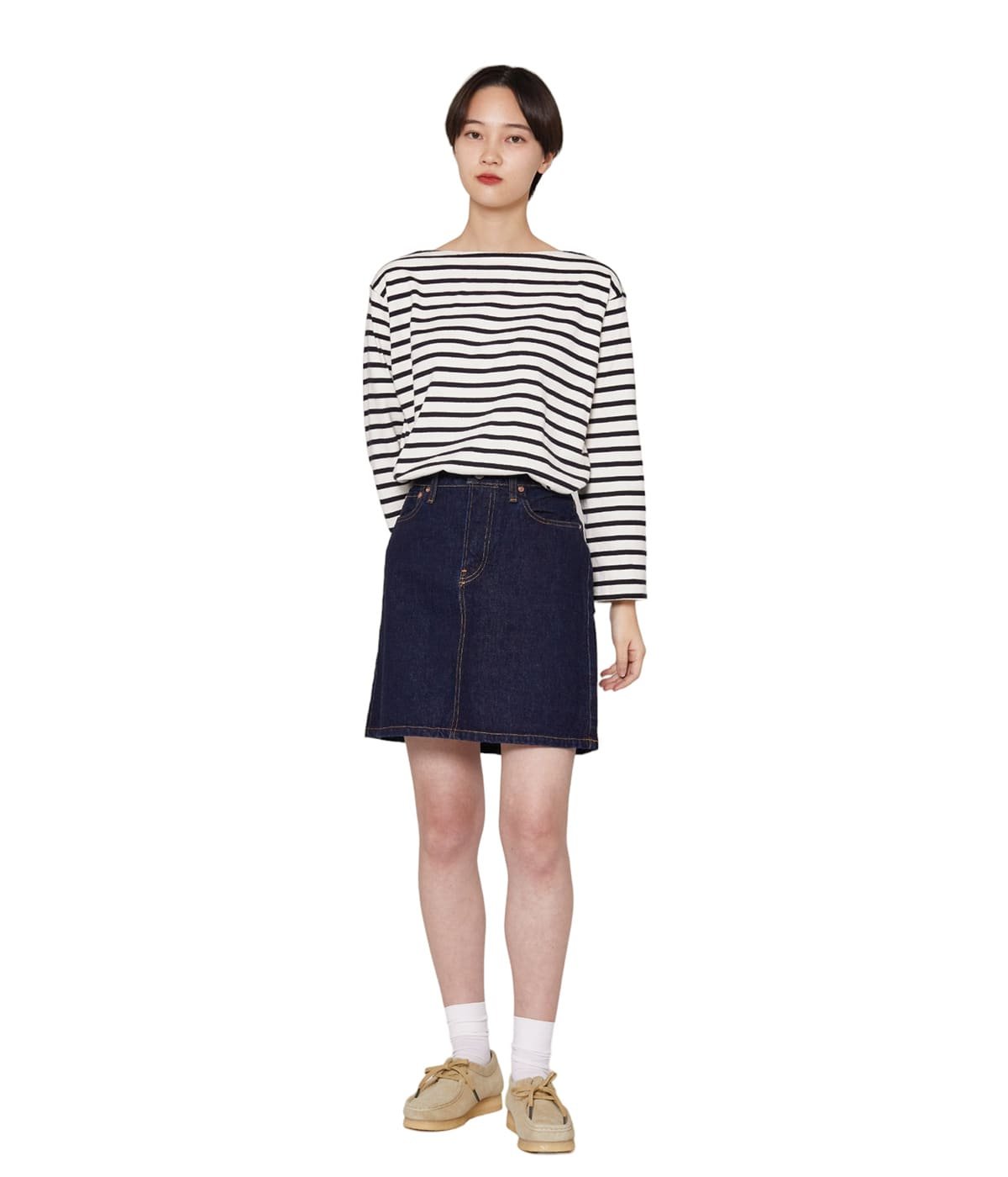 売れ済公式 LENO&CO/ JENNY TWILL SKIRT ツイルスカート