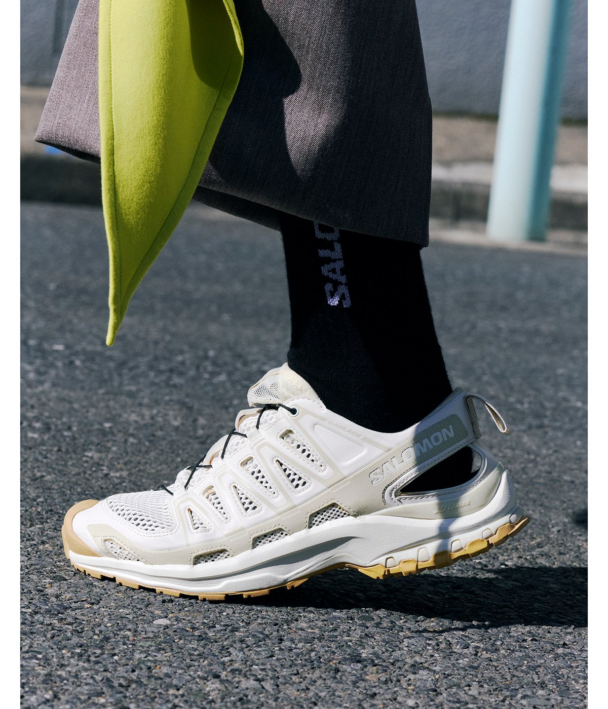 XA PRO 3D AMPHIB VANILLA ICE/ALMOND MILK/CURRY | SALOMON SNEAKERS