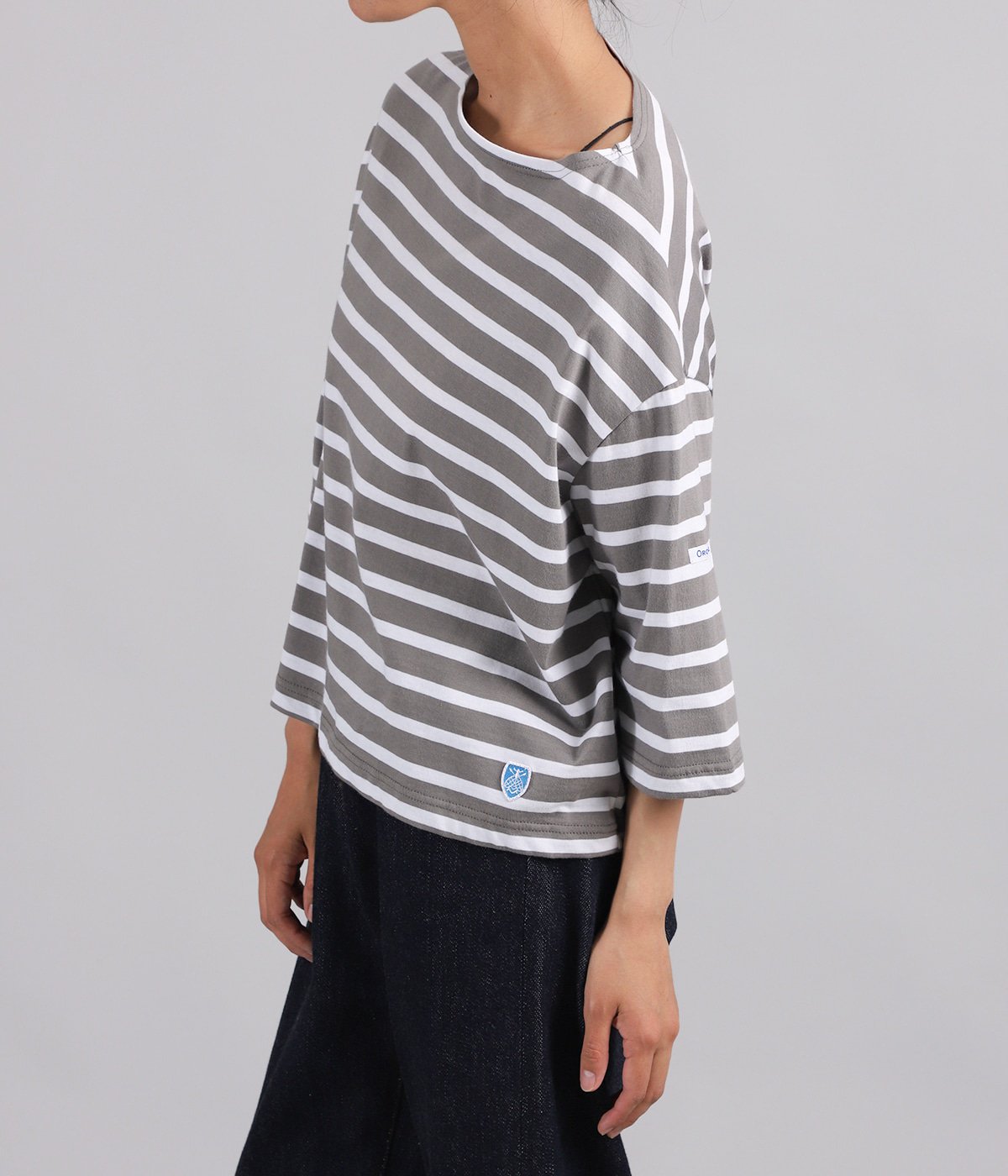 レディース】BOAT NECK HALF SLEEVE P.O. | ORCIVAL(オーシバル