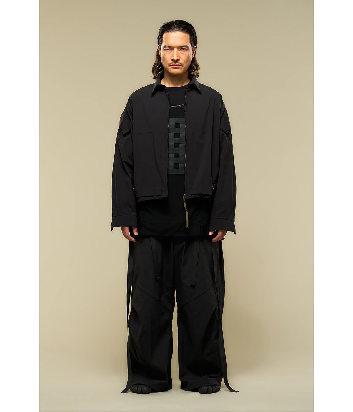 Miliken nylon spandex action zip shirt | ACRONYM