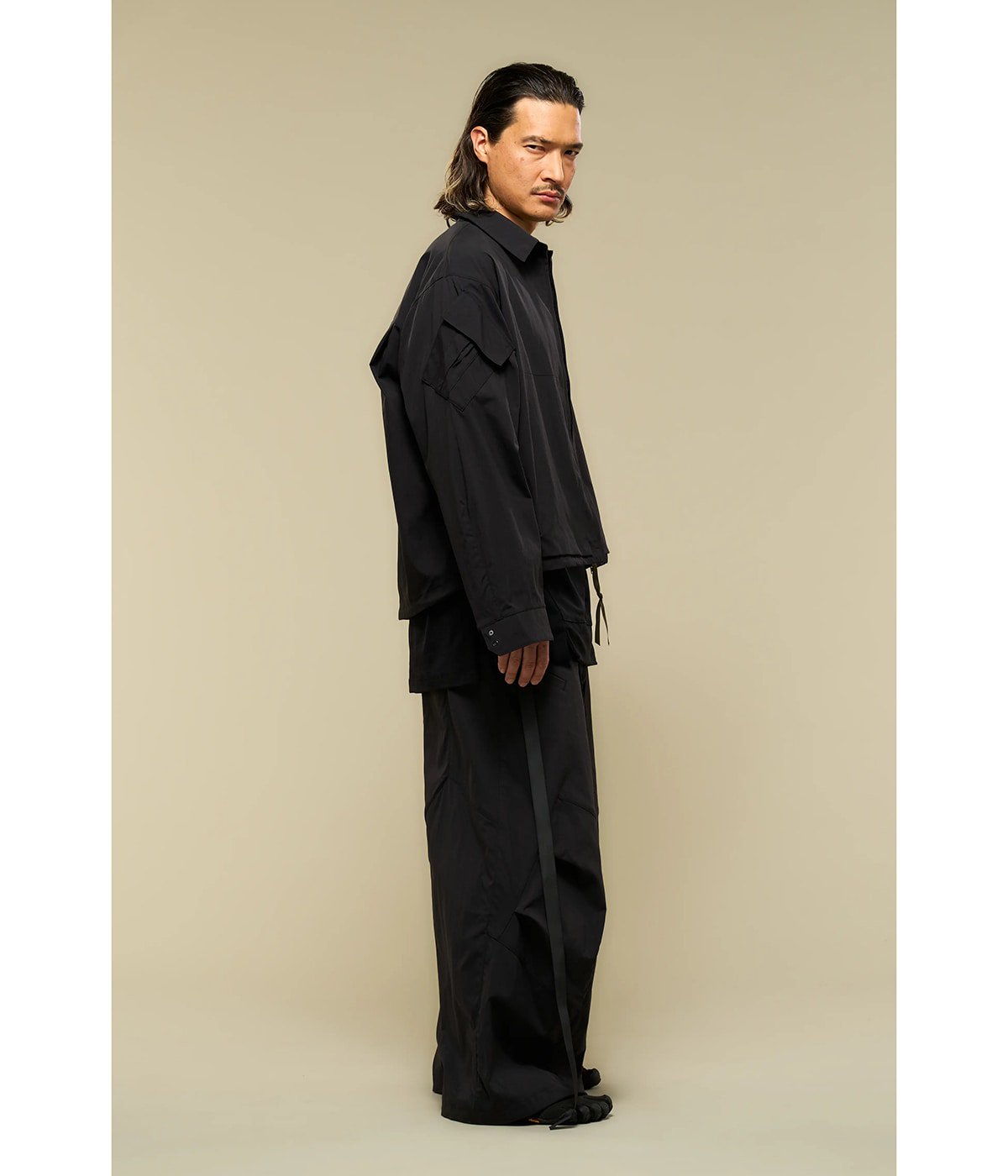 Miliken nylon spandex action zip shirt | ACRONYM