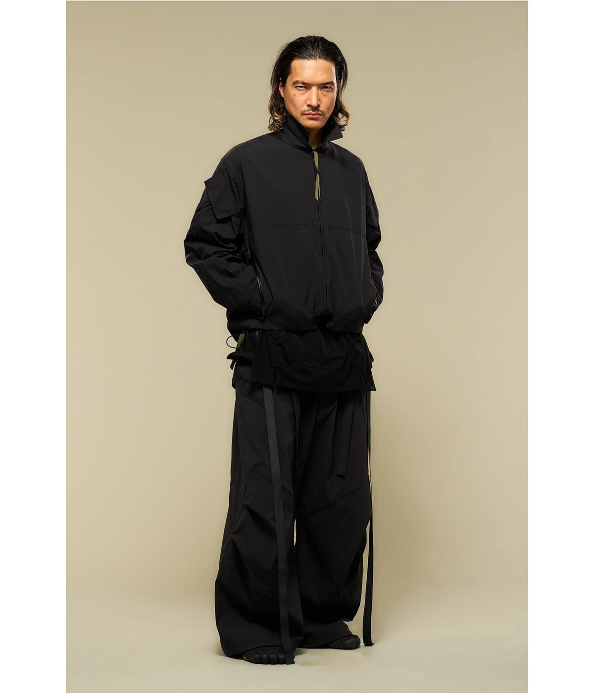 Miliken nylon spandex action zip shirt | ACRONYM
