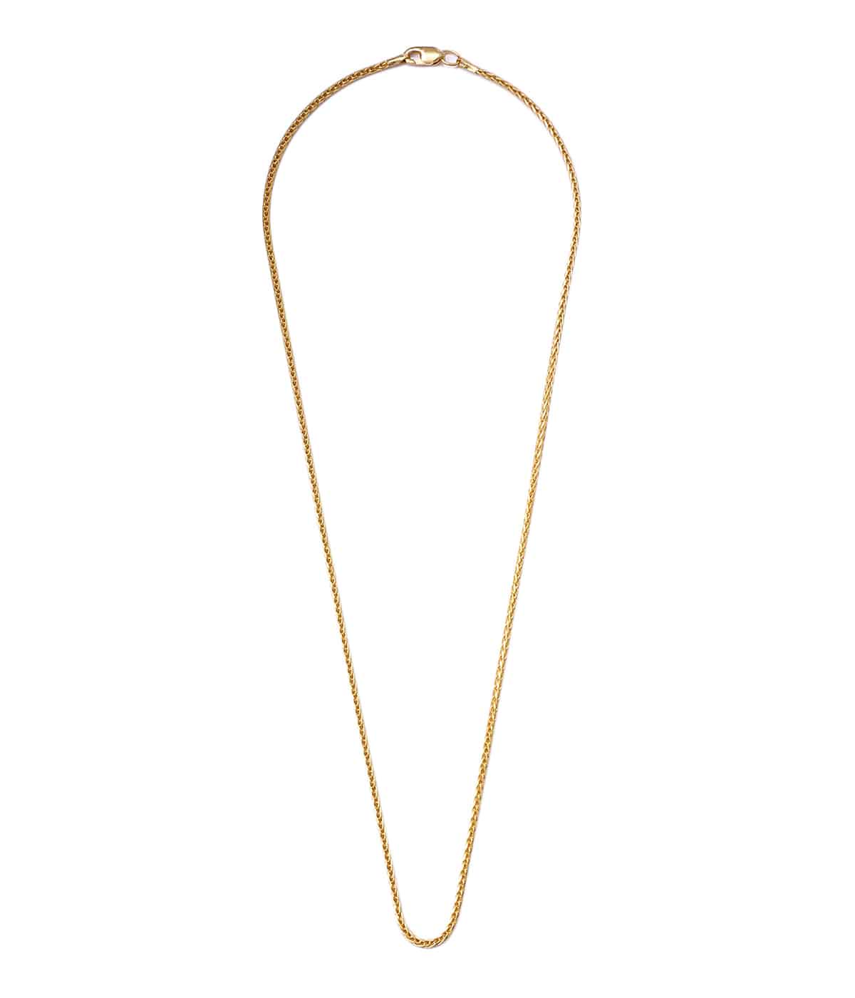 CHAIN NECKLACE GOLD PLATED 40cm - EP040 -
