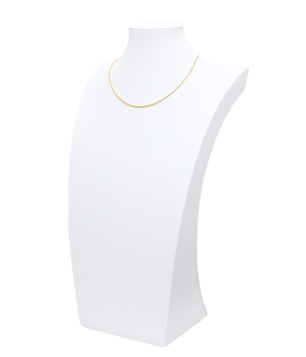 フランス発 ☆LaCoqueFrancaise☆ Gia レジンチェーン: Beige チェーン ブレスレット K18 ゴールドベネチアン 幅 0.95mm 約