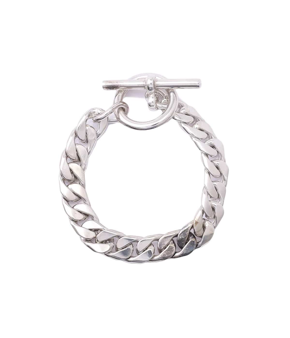 LAVER  11mm Curb Chain T Bar Bracelet