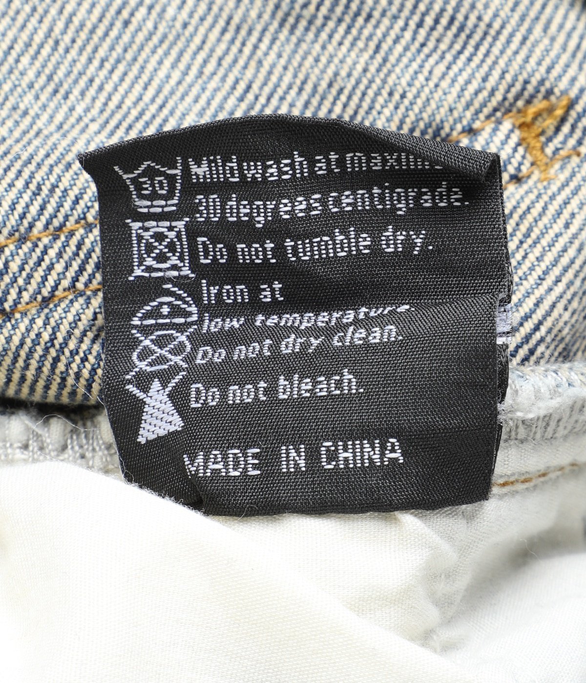 LAX BAGGY DENIM -junkyard wash- | Basketcase(バスケット LAX BAGGY DENIM -junkyard wash- | Basketcase(バスケット