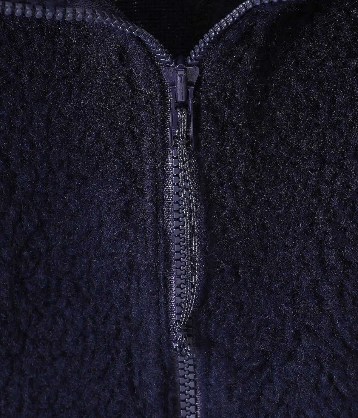 High Mock Knit Vest Wool Poly Shaggy Knit | ENGINEERED GARMENTS