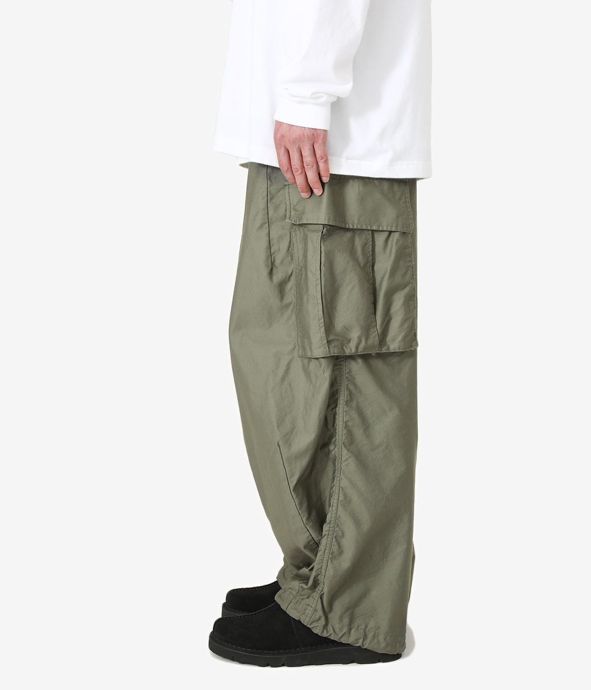 19600円店舗 銀座 セール 23ss NEEDLES H.D. PANT - BDU オリーブ