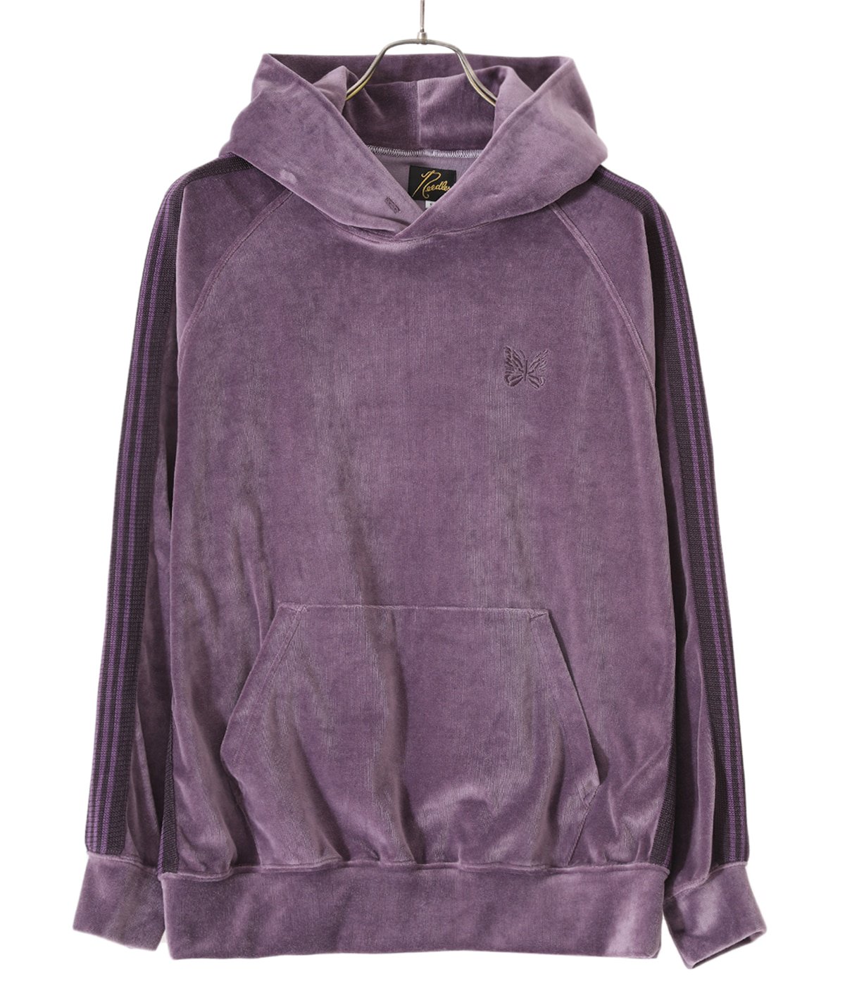 新品未使用 Needles 22aw purple ベロアパーカー XL