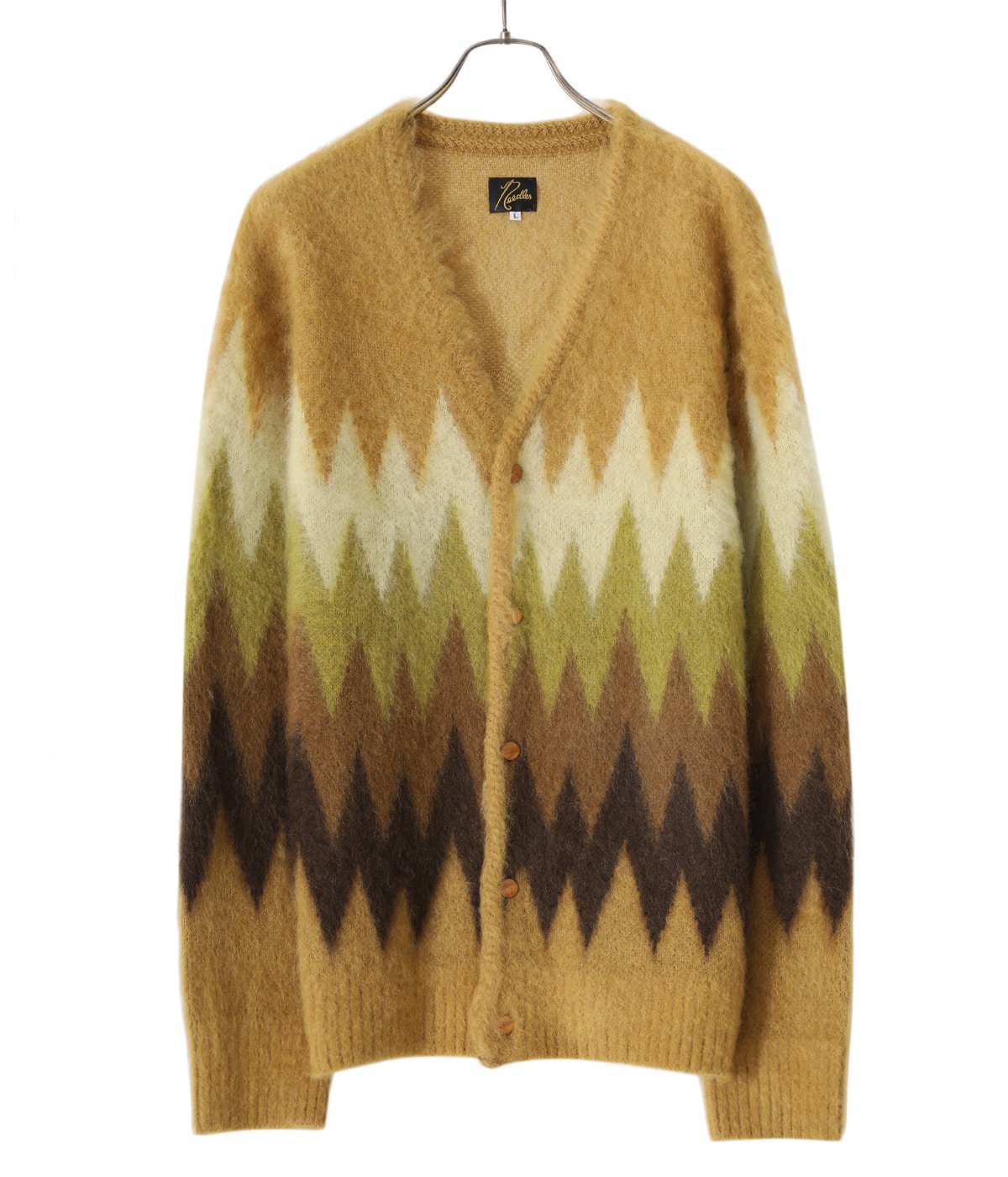 NEEDLES 22AW Mohair Cardigan - Zigzag29700円