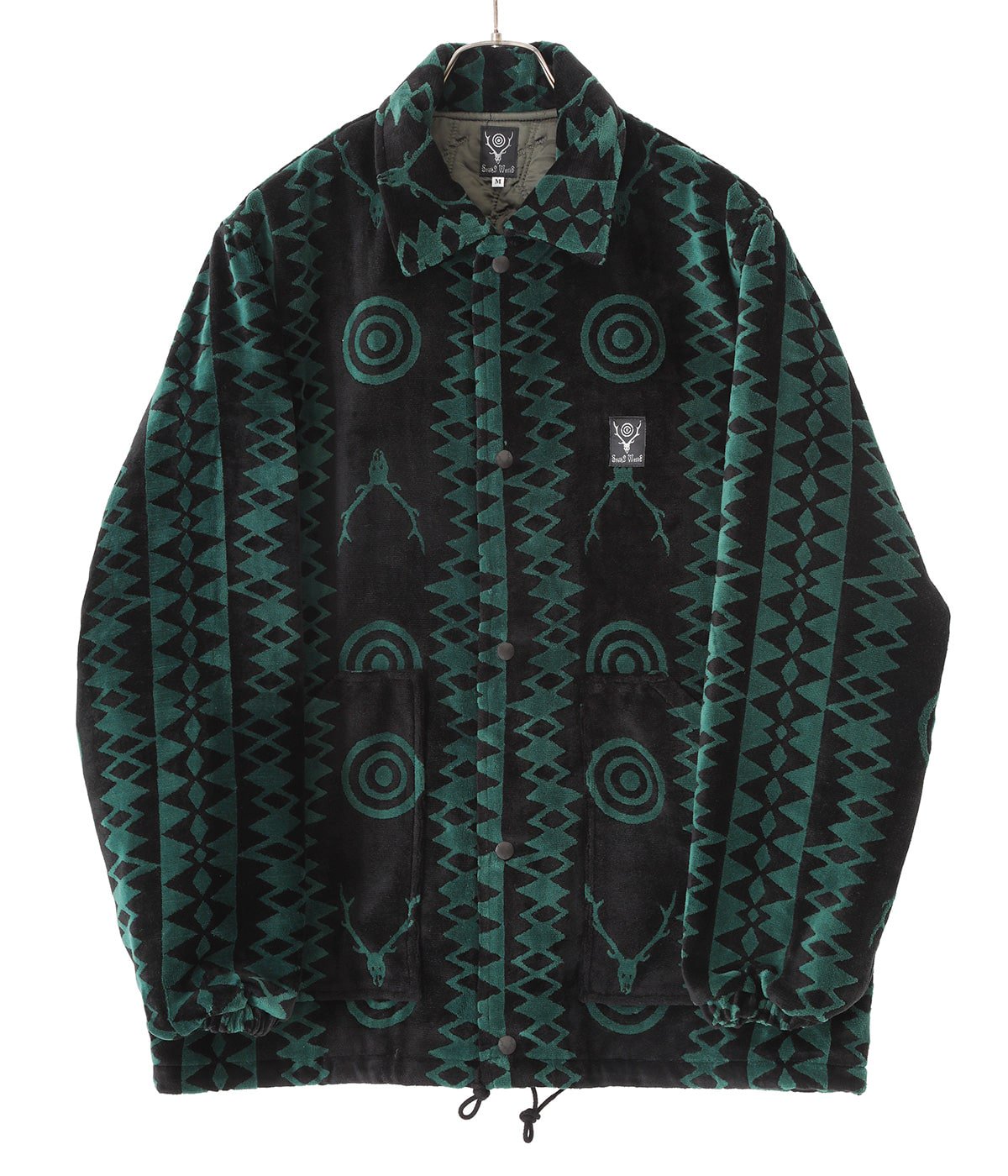 Coach Jacket - Velvet Jq. / Skull & Target | South2 West8(サウス