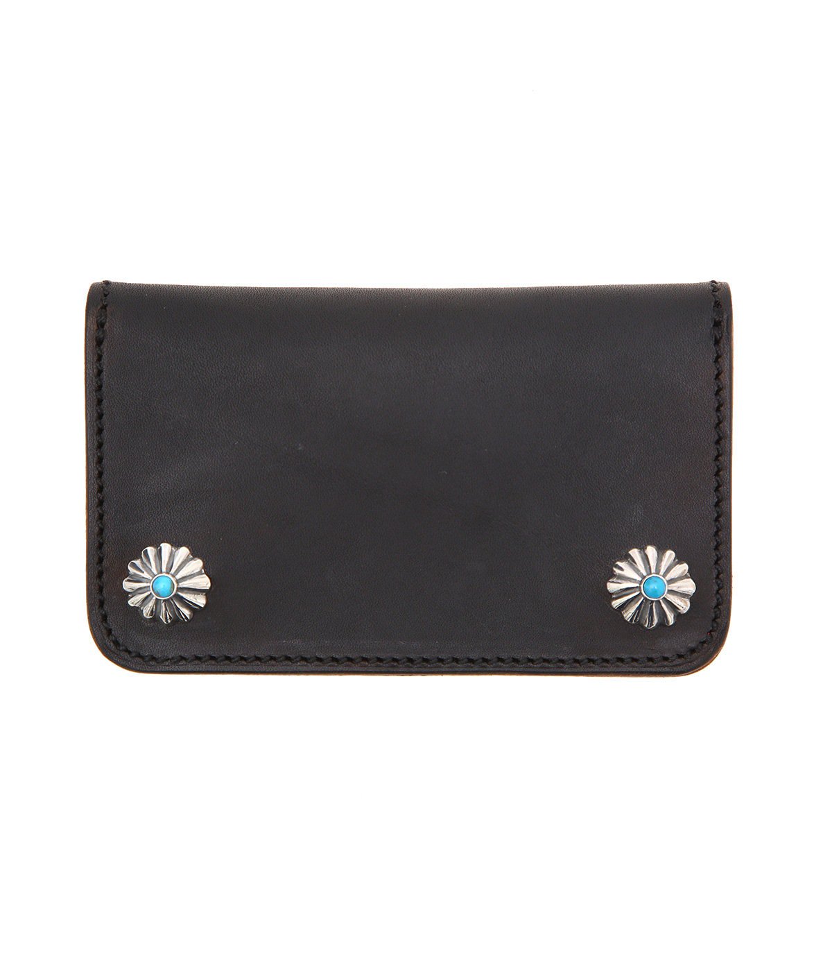 TRUCKERS WALLET No.2 SMALL (TURQUOISE SHELL) | LARRY SMITH(ラリー 