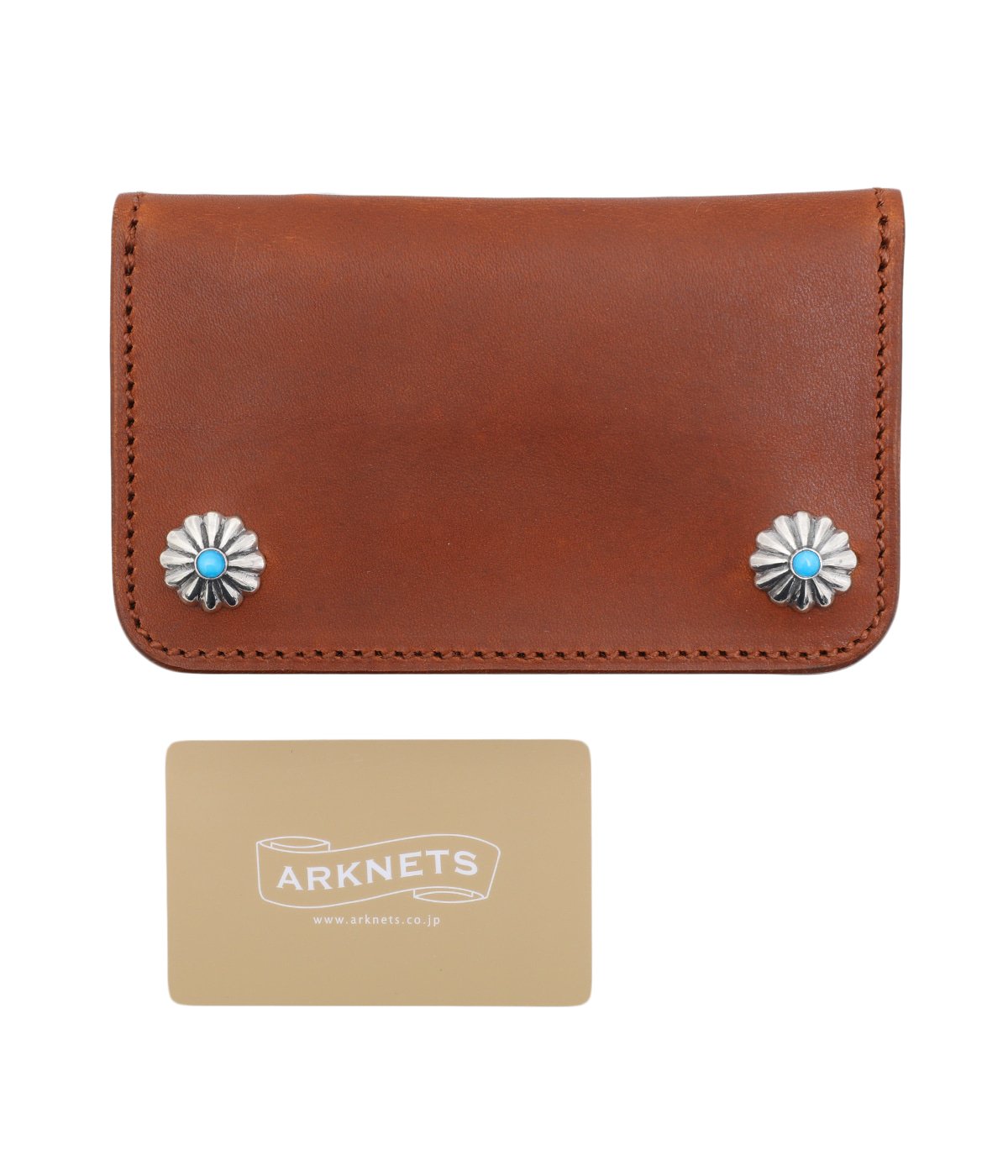 TRUCKERS WALLET No.2 SMALL (TURQUOISE SHELL) | LARRY SMITH(ラリー